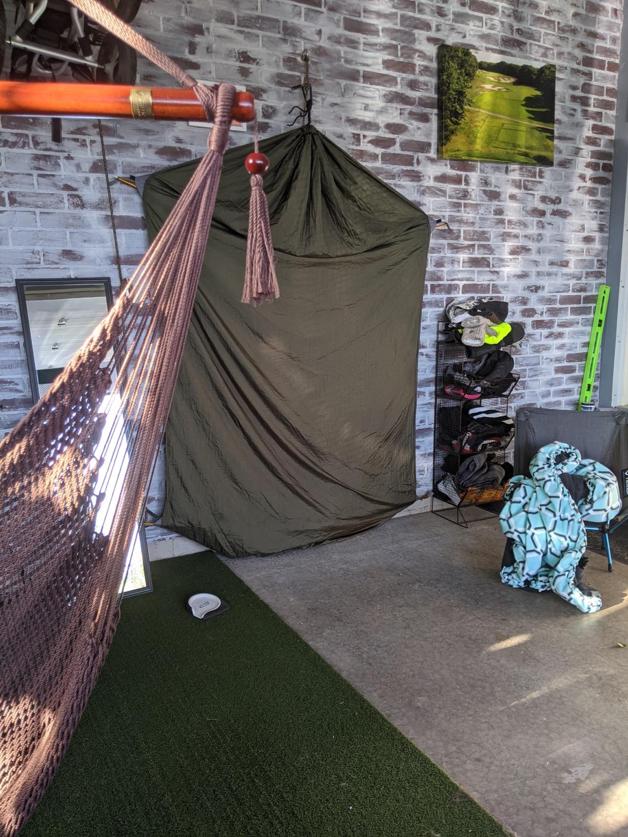ETROL Camping Hammock with Mosquito Net, 3 in 1 Function Parachute Portable Hammock, Double & Single Hammocks Tent for Travel Outdoor Indoor Hiking Patio customer photo 2