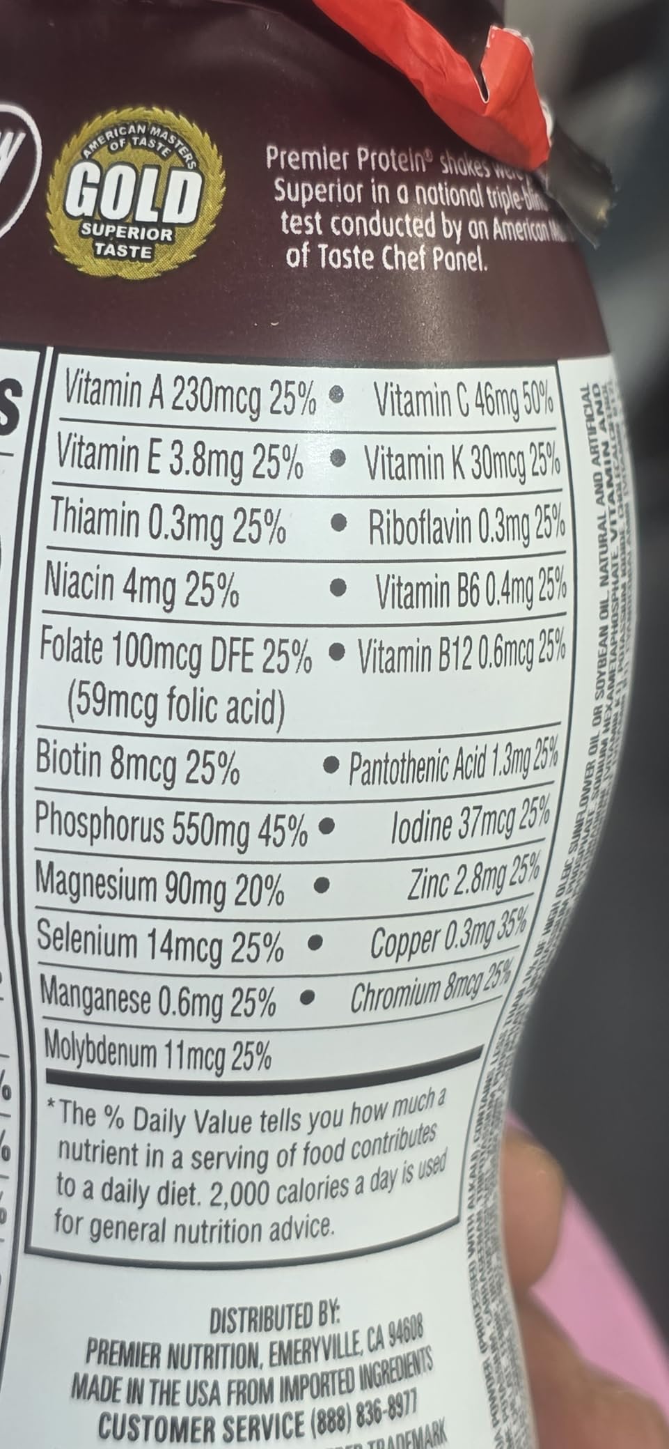 Premier Protein Shake, Chocolate, 30g Protein, No Added Sugar, 24 Vitamins & Minerals to Support Immune Health, Gluten-Free,11.5 fl oz (12 Pack) customer photo 2