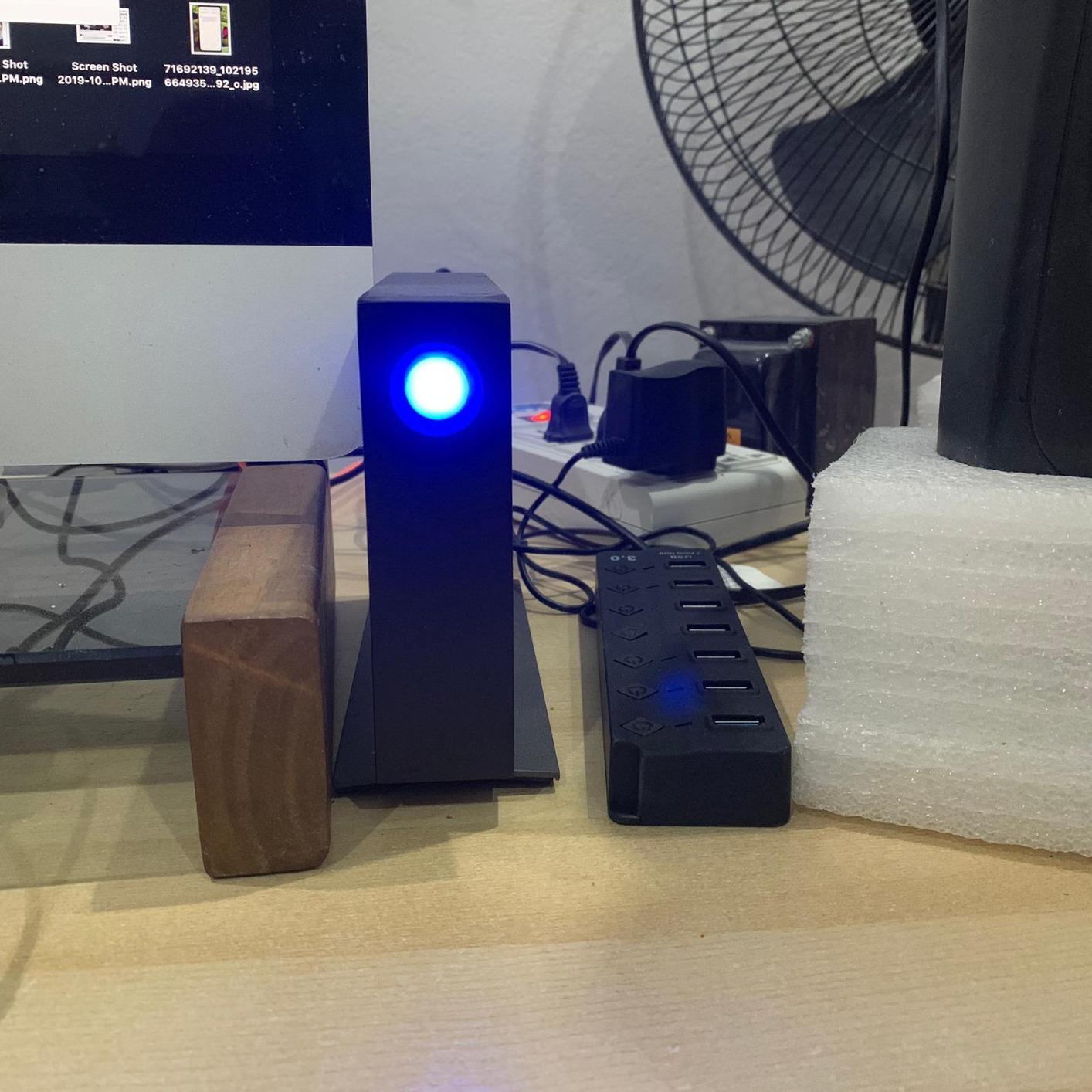 LaCie d2 Professional 8TB External Hard Drive Desktop HDD - USB-C USB 3.0 7200 RPM Enterprise Class Drives, 5 Year Warranty and Recovery Service (STHA8000800) customer photo 2
