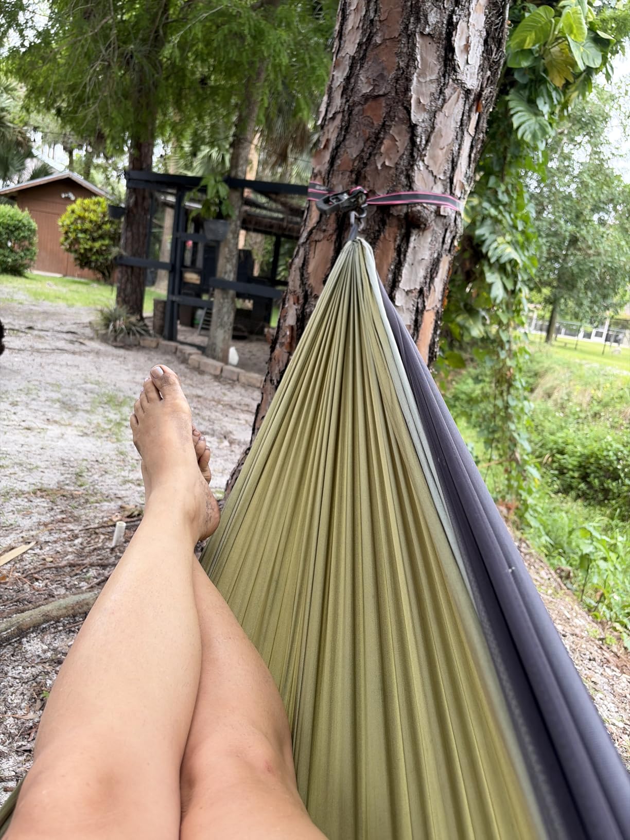 Covacure Camping Hammock - Lightweight Double Hammock, Hold Up to 772lbs, Portable Hammocks for Indoor, Outdoor, Hiking, Camping, Backpacking, Travel, Backyard, Beach customer photo 1