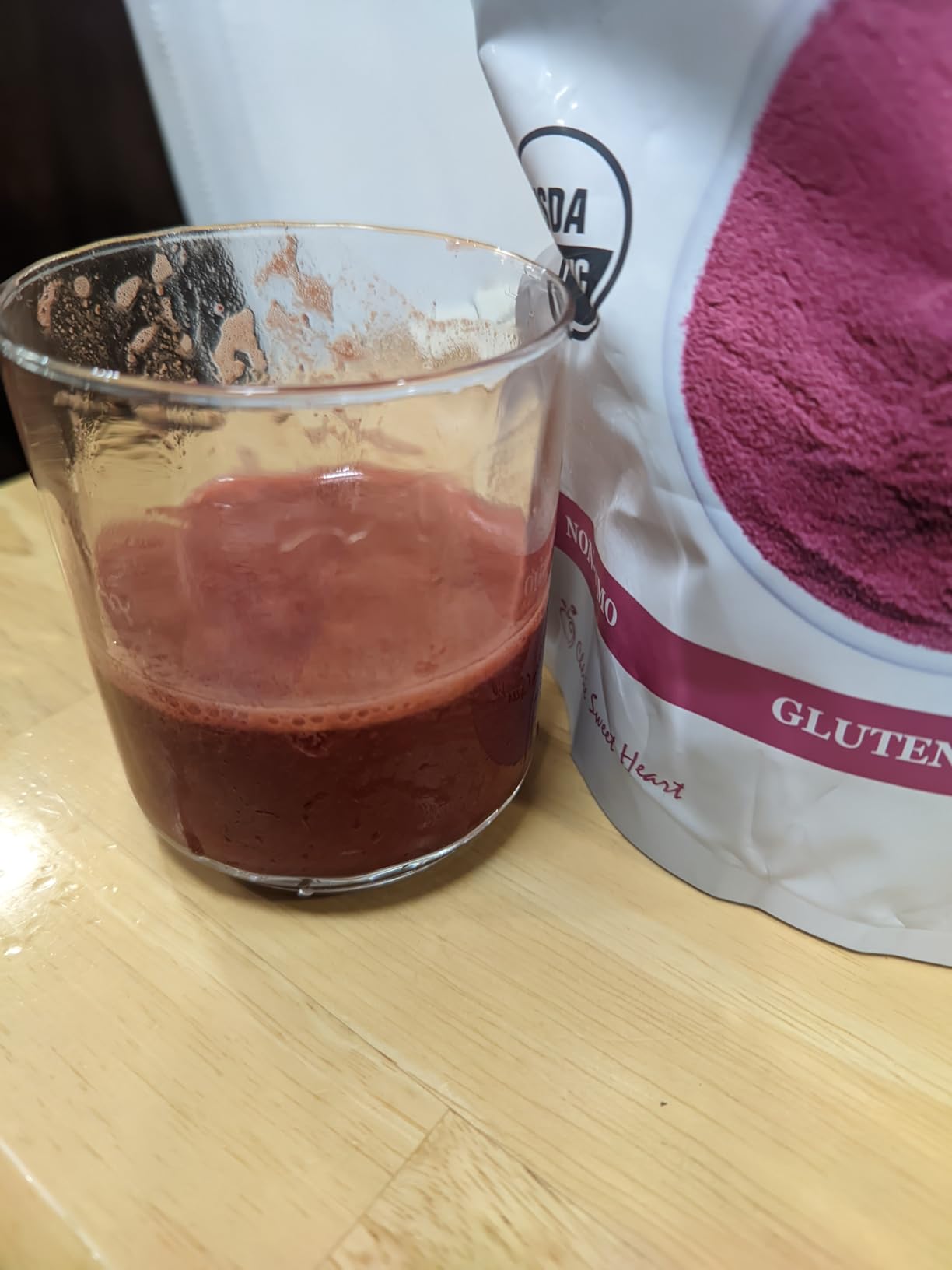 Cherie Sweet Heart Organic Beet Root Powder - Raw, Non-GMO, 1 LB - Natural Energy Boost, Supports Circulation, Detox, & Heart Health - Vegan, Gluten-Free customer photo 1
