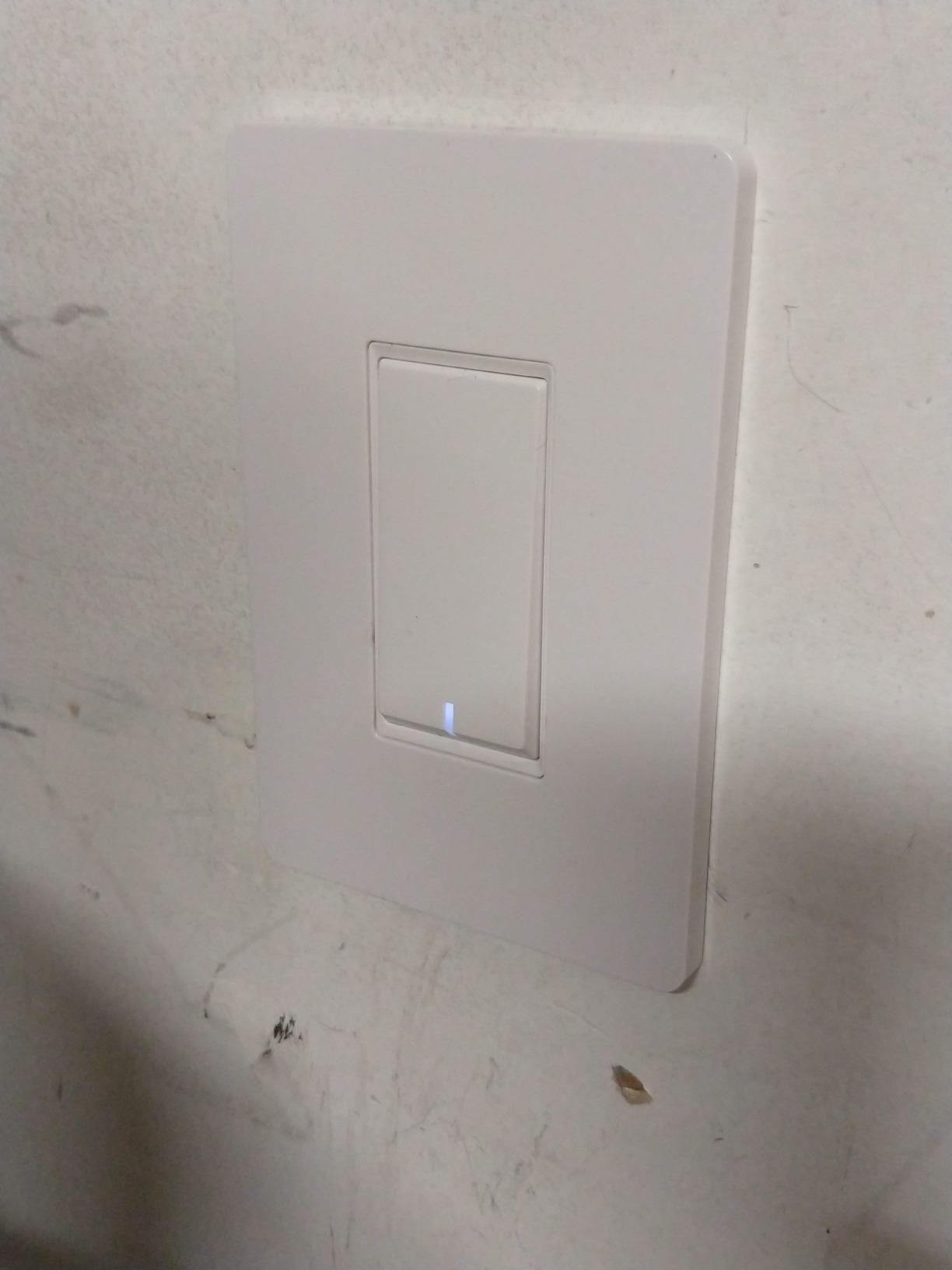 TREATLIFE Single Pole Smart Light Switch, Neutral Wire Required, 2.4GHz Wi-Fi Light Switch, Works with Alexa and Google Home, Schedule, Remote Control customer photo 2