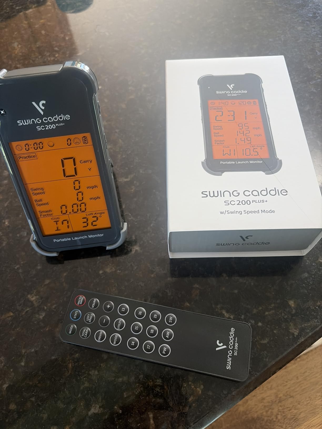 Voice Caddie Portable Golf Launch Monitor and Swing Analyzer with Real-Time Shot Data Tracking | Ideal Golf Swing Trainer/Training Equipment for Indoor & Outdoor | Up to 20 Hours Battery Life customer photo 2