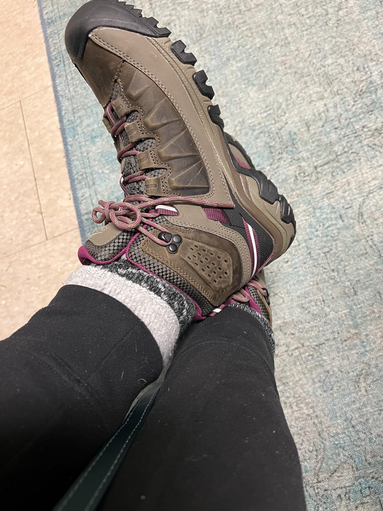 KEEN Women's Targhee III Mid Height Waterproof Hiking Boot customer photo 2