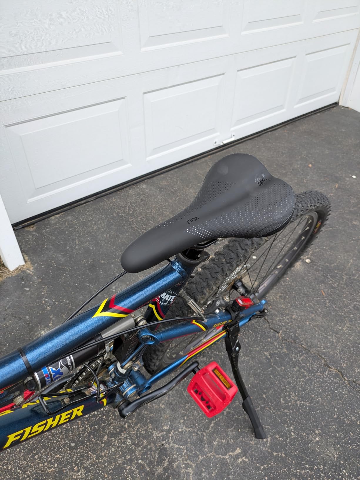 WTB Volt Bike Seat (Saddle) - Comfortable Medium Thickness Padding - Mountain, Gravel & E-Bikes customer photo 1