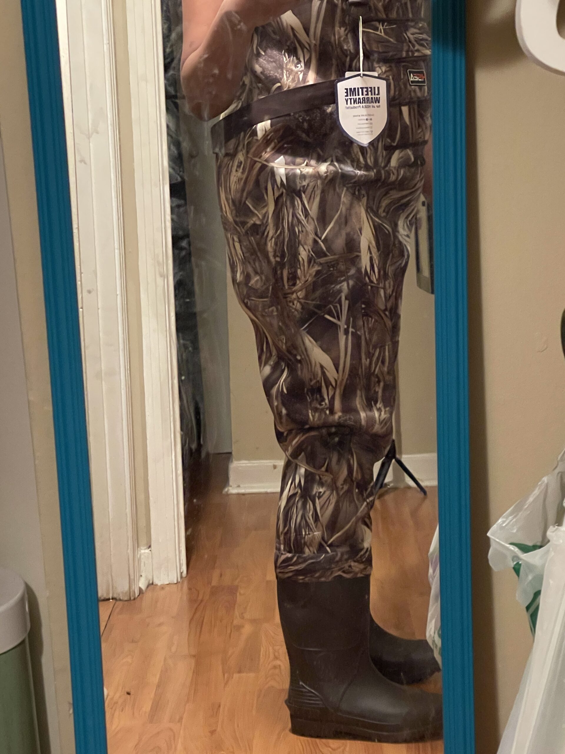 HISEA Chest Waders for Men with 200G Boots, Neoprene Waterproof Duck Hunting Wader, Insulated Bootfoot Fishing Waders customer photo 2