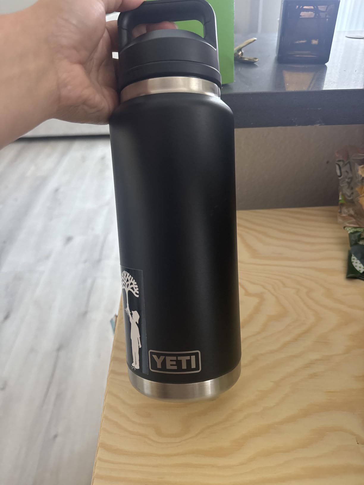YETI Rambler 36 oz Bottle, Vacuum Insulated, Leakproof, Stainless Steel with Chug Cap customer photo 1