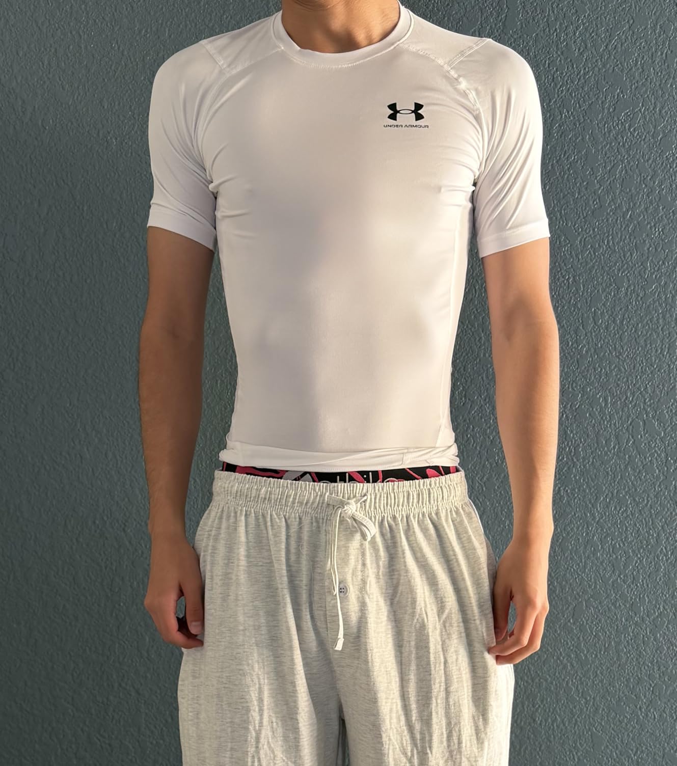 Under Armour Men's HeatGear Compression Short-Sleeve T-Shirt customer photo 2