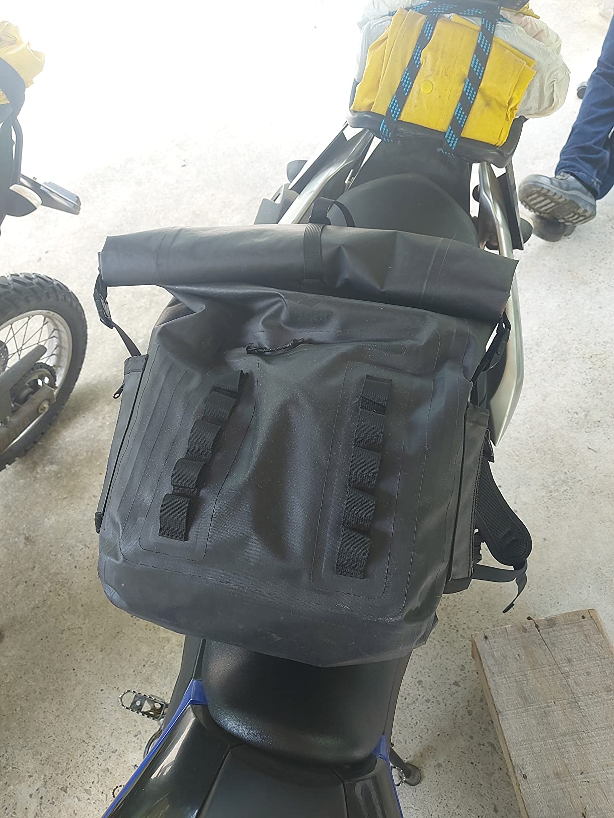 MIER Dry Bag Waterproof Backpack 30L Dry Sack Heavy Duty Roll-Top Closure for Kayaking, Beach, Boating, Swimming, Surfing customer photo 2