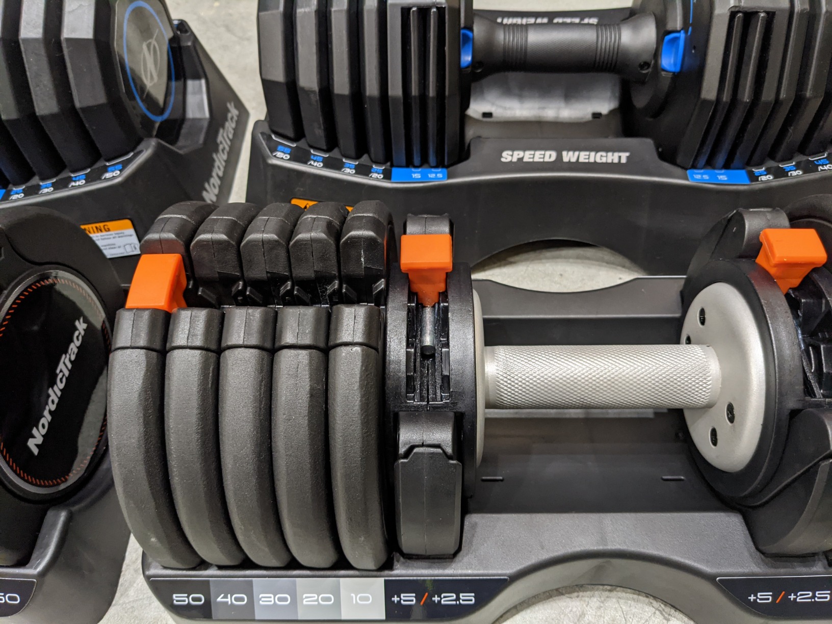 NordicTrack Select-a-Weight Adjustable Dumbbells customer photo 2