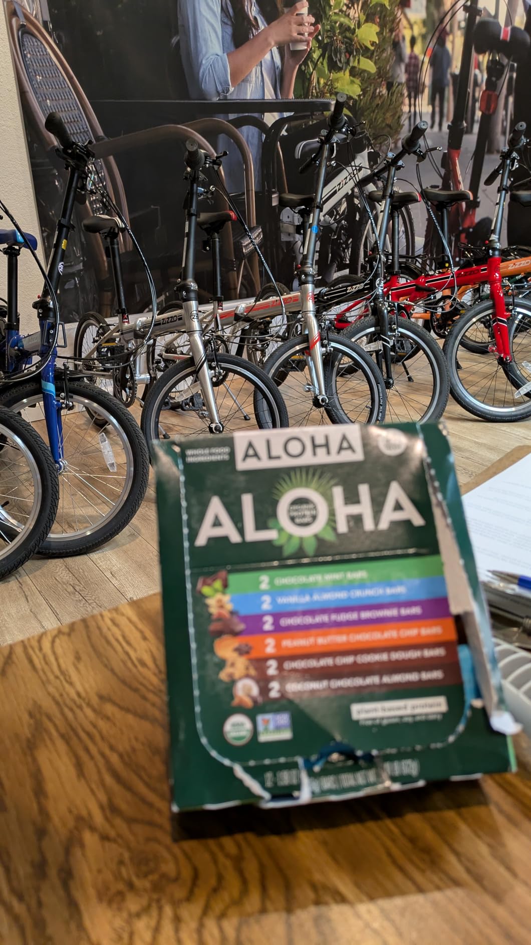 ALOHA Organic Plant Based Protein Bars - 6 Flavor Variety Pack - 12 Count, 1.9oz Bars - Vegan Snacks, Low Sugar, Gluten-Free, Low Carb, Paleo, Non-GMO, Stevia-Free, No Sugar Alcohol Sweeteners customer photo 2