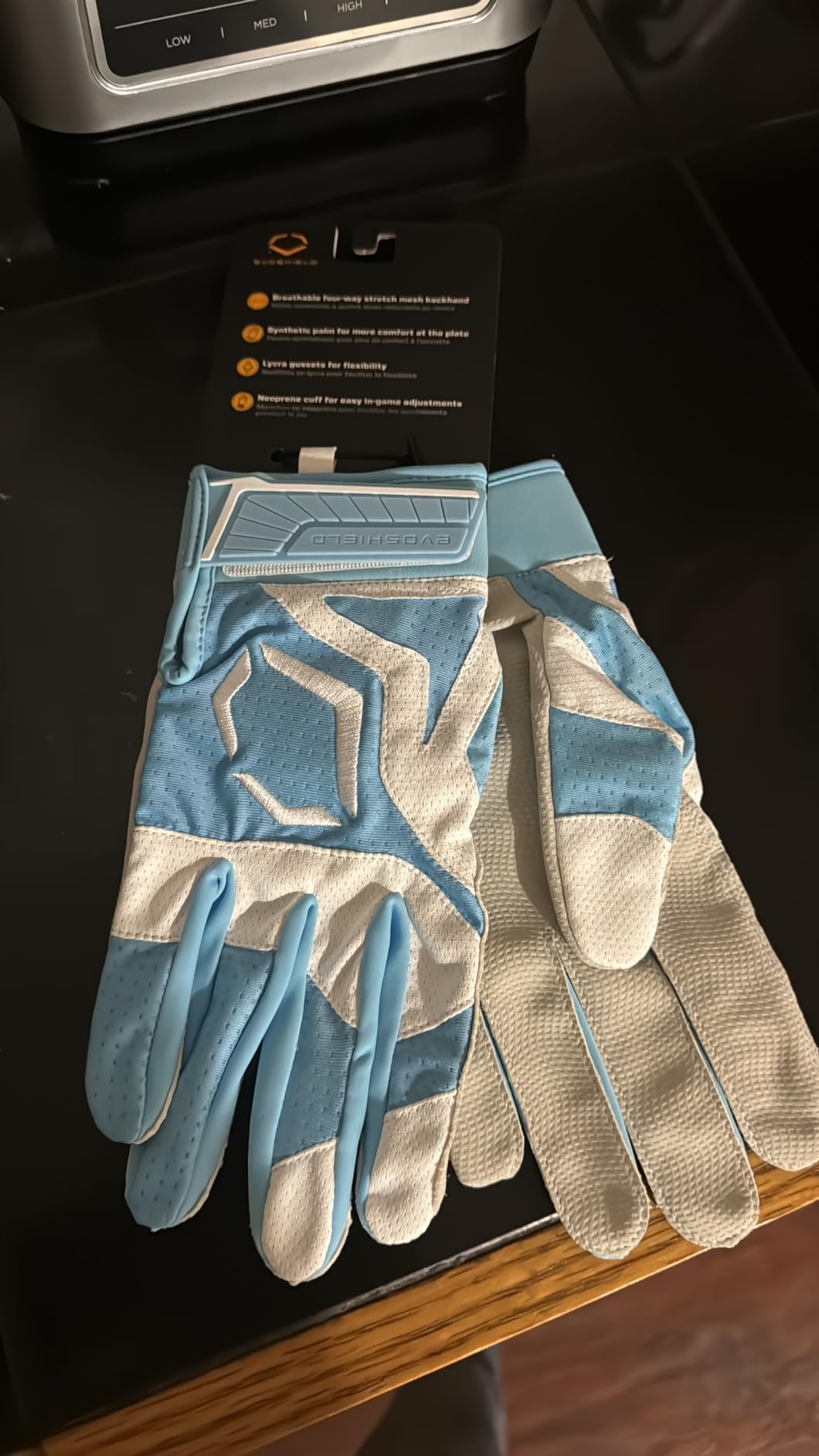 EvoShield SRZ-1 Batting Gloves - Adult and Youth Sizes customer photo 2