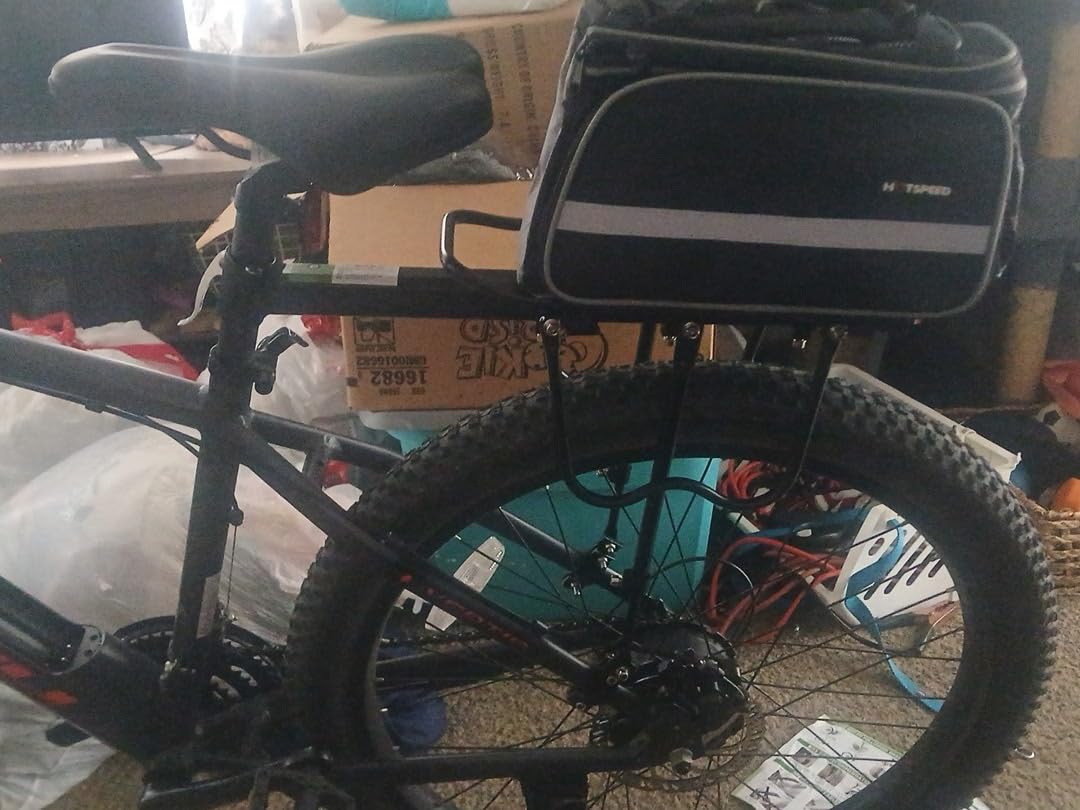 ROCKBROS Rear Bike Rack Quick Release Bike Cargo Rack Luggage Bike Rack Rear Mountain Bike Rack customer photo 1