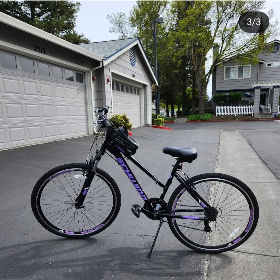 Schwinn GTX Comfort Adult Hybrid Bike, Men and Women, Dual Sport Bicycle, 700c Wheels, Step-Through or Step-Over Lightweight Aluminum Frame customer photo 1