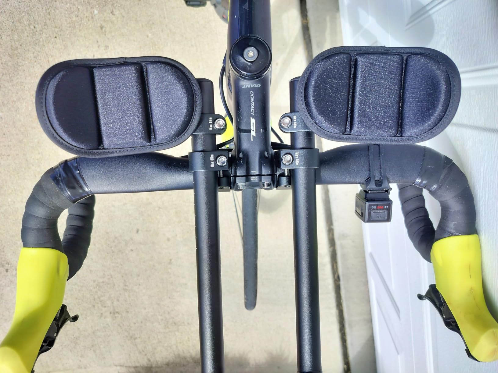 BBB Cycling Aero Bars Aluminium Two-Piece Tri Bars for Road Bike Aerodynamic J-Bend AeroMax BHB-60 customer photo 1
