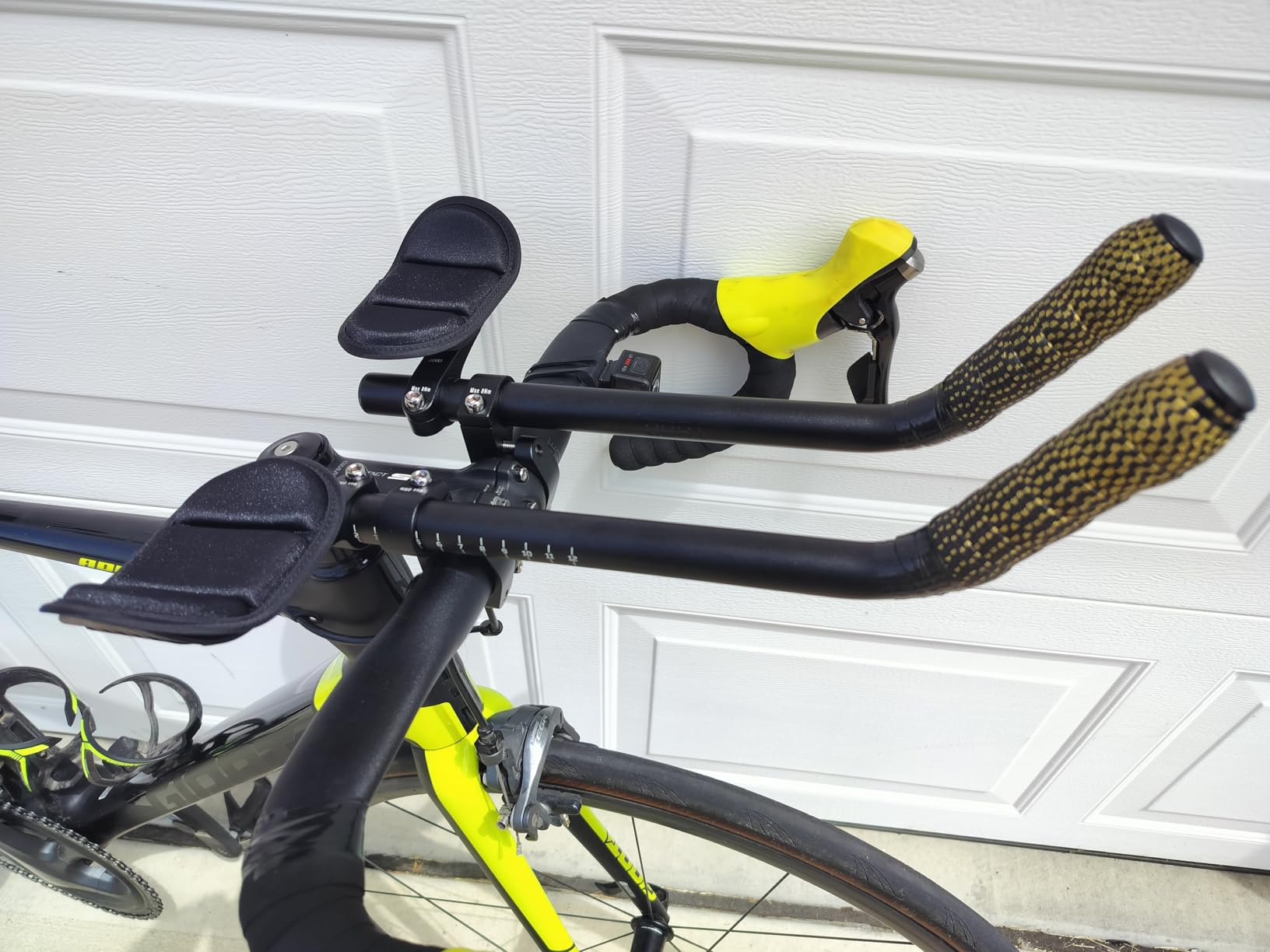 BBB Cycling Aero Bars Aluminium Two-Piece Tri Bars for Road Bike Aerodynamic J-Bend AeroMax BHB-60 customer photo 2