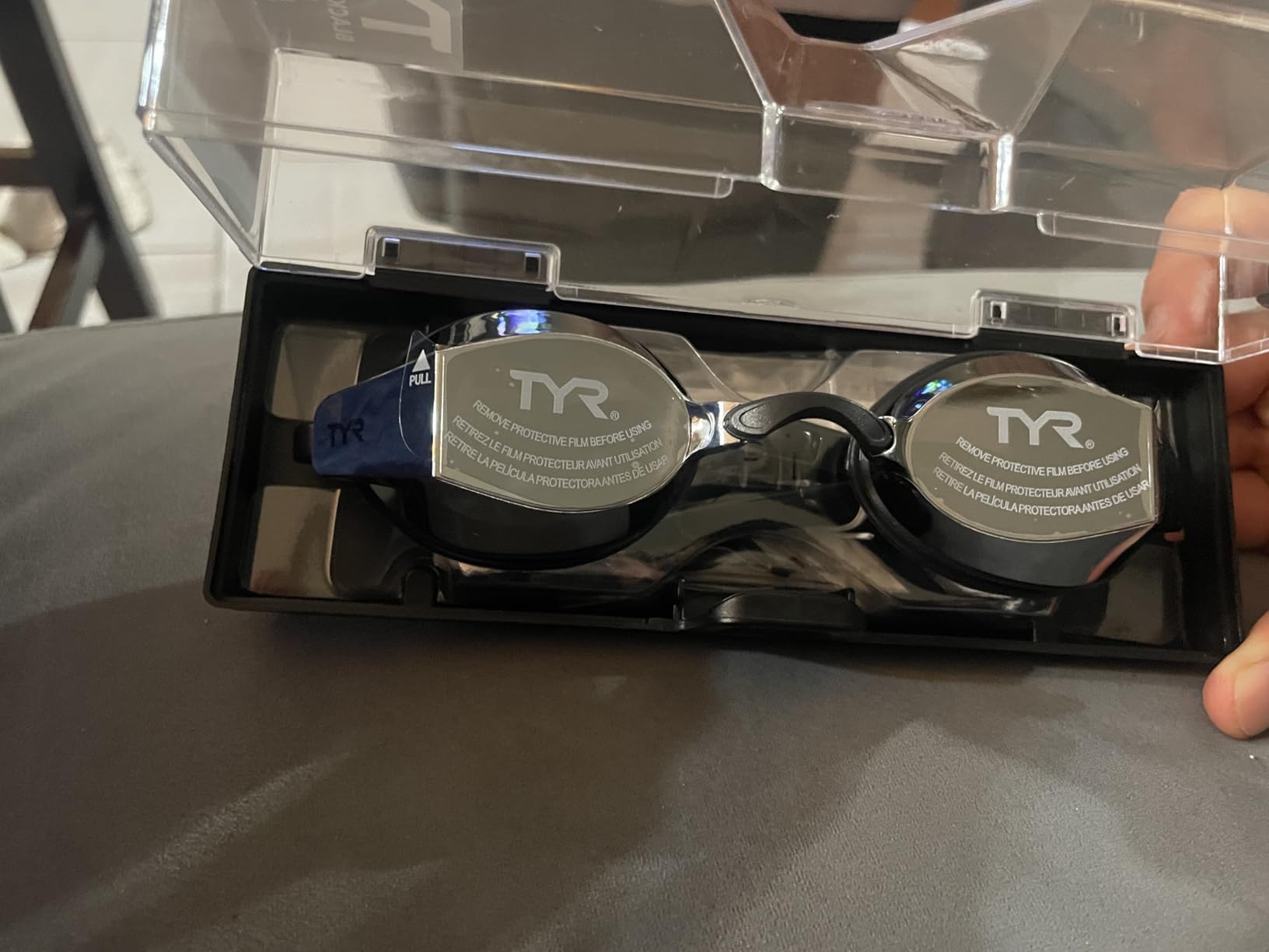 TYR Blackops 140 EV Racing Swim Goggles for Men and Women, Anti-Fog Competitive Swimming Goggles customer photo 1