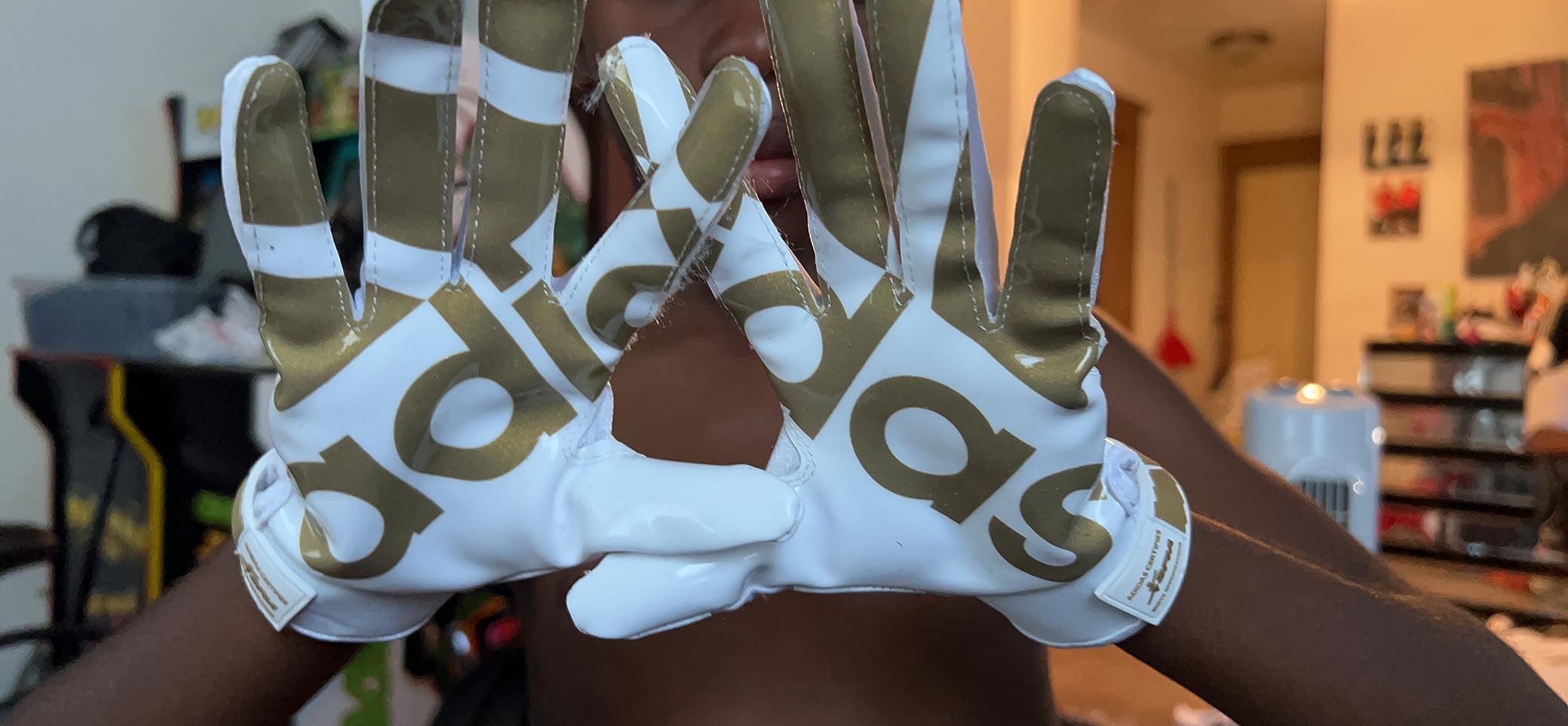 Adidas Adifast 3.0 Youth Football Receiver Glove - Multiple Styles customer photo 1
