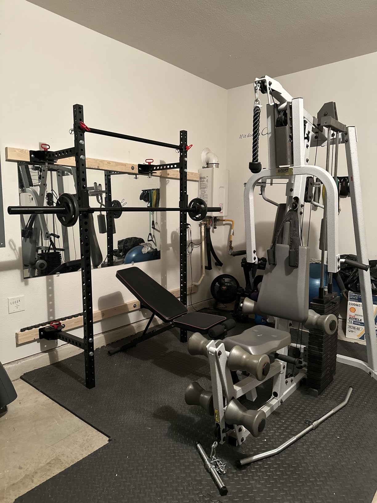 Synergee 2200 Folding Rack - 750 lb Capacity Power Cage customer photo 1