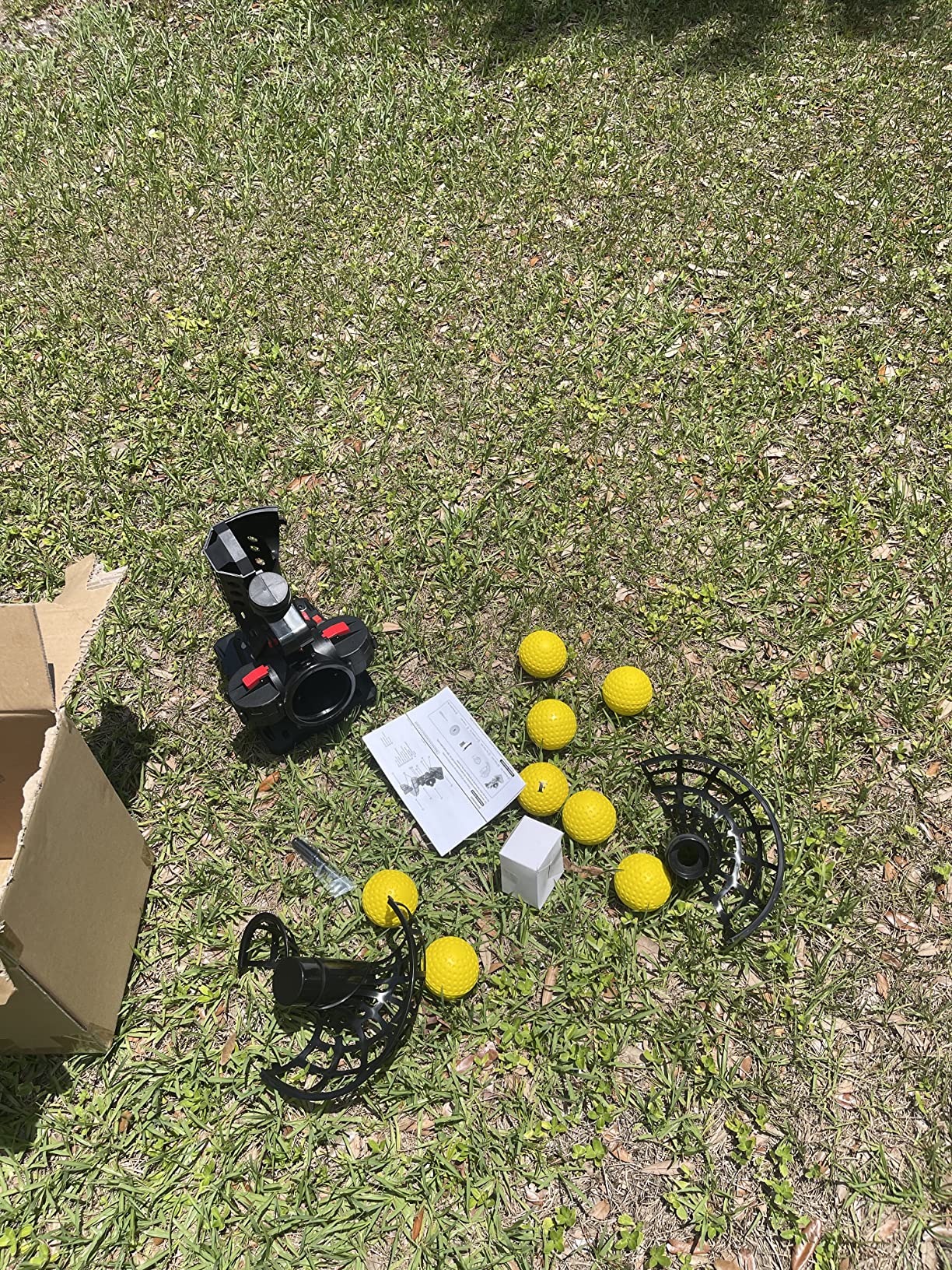 Furlihong Upgraded Electronic Baseball Pitching Machine, Adjustable Angles & Speed customer photo 2