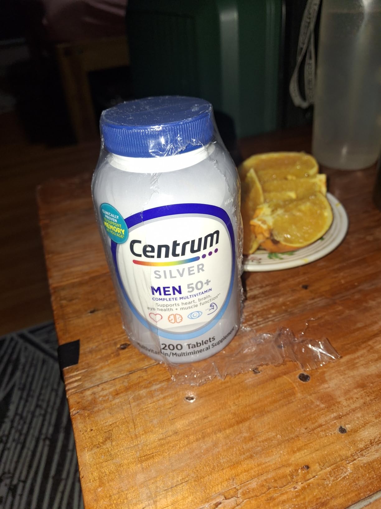 Centrum Silver Men's 50+ Multivitamin with Vitamin D3, B-Vitamins, Zinc for Memory and Cognition - 200 Tablets customer photo 2