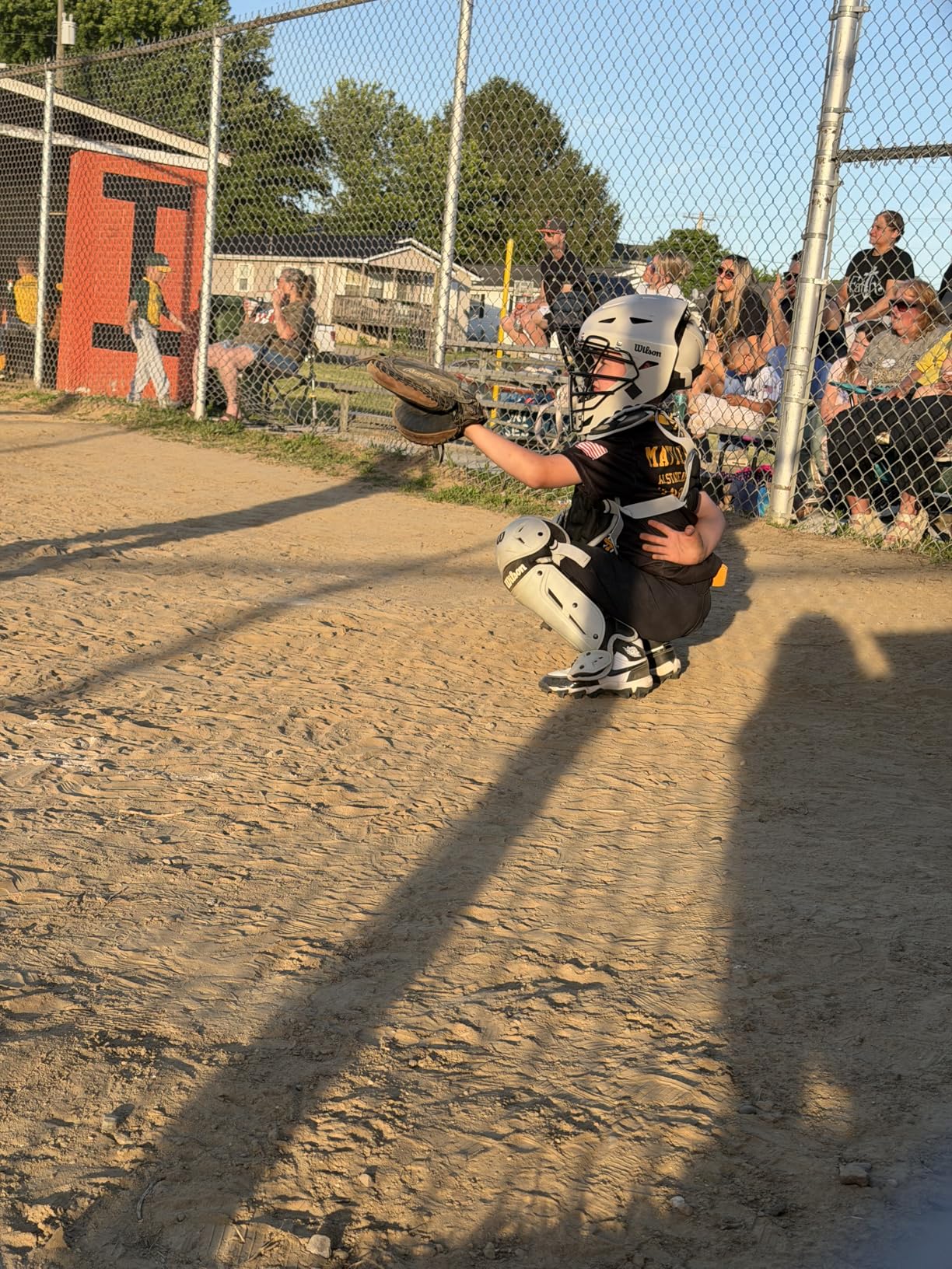 Wilson EZ Gear 2.0 Catcher's Gear Kit - Black, Small/Medium customer photo 2