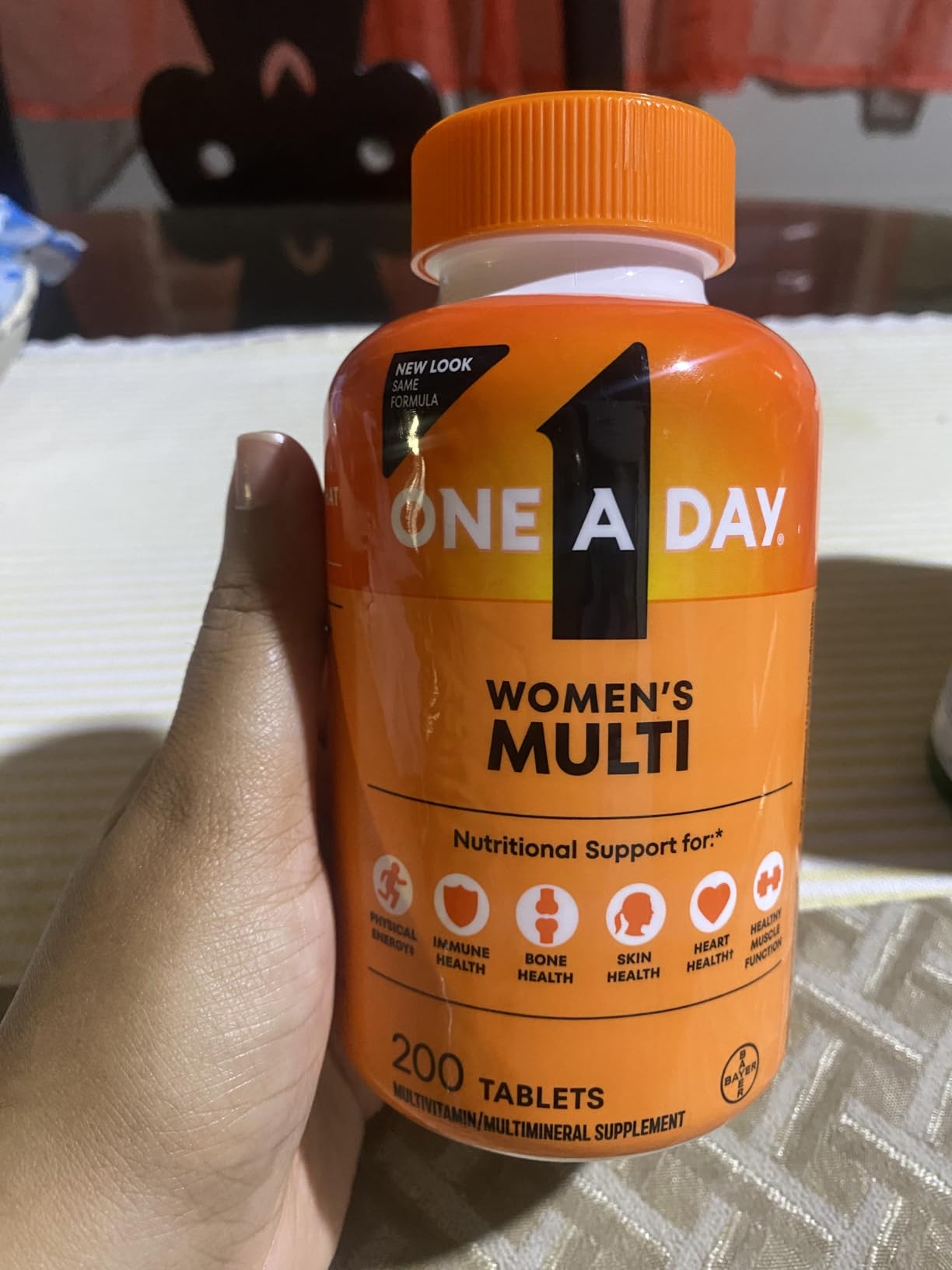 One A Day Multivitamin for Women - Daily Vitamins for Woman with Biotin, Calcium, Folic Acid, Iron & Zinc, Complete Women's Vitamins, 200 Ct (Packaging May Vary) customer photo 2