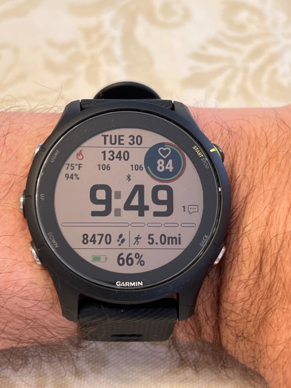 Garmin Forerunner 255, GPS Running Smartwatch, Advanced Insights, Long-Lasting Battery, Slate Gray customer photo 1