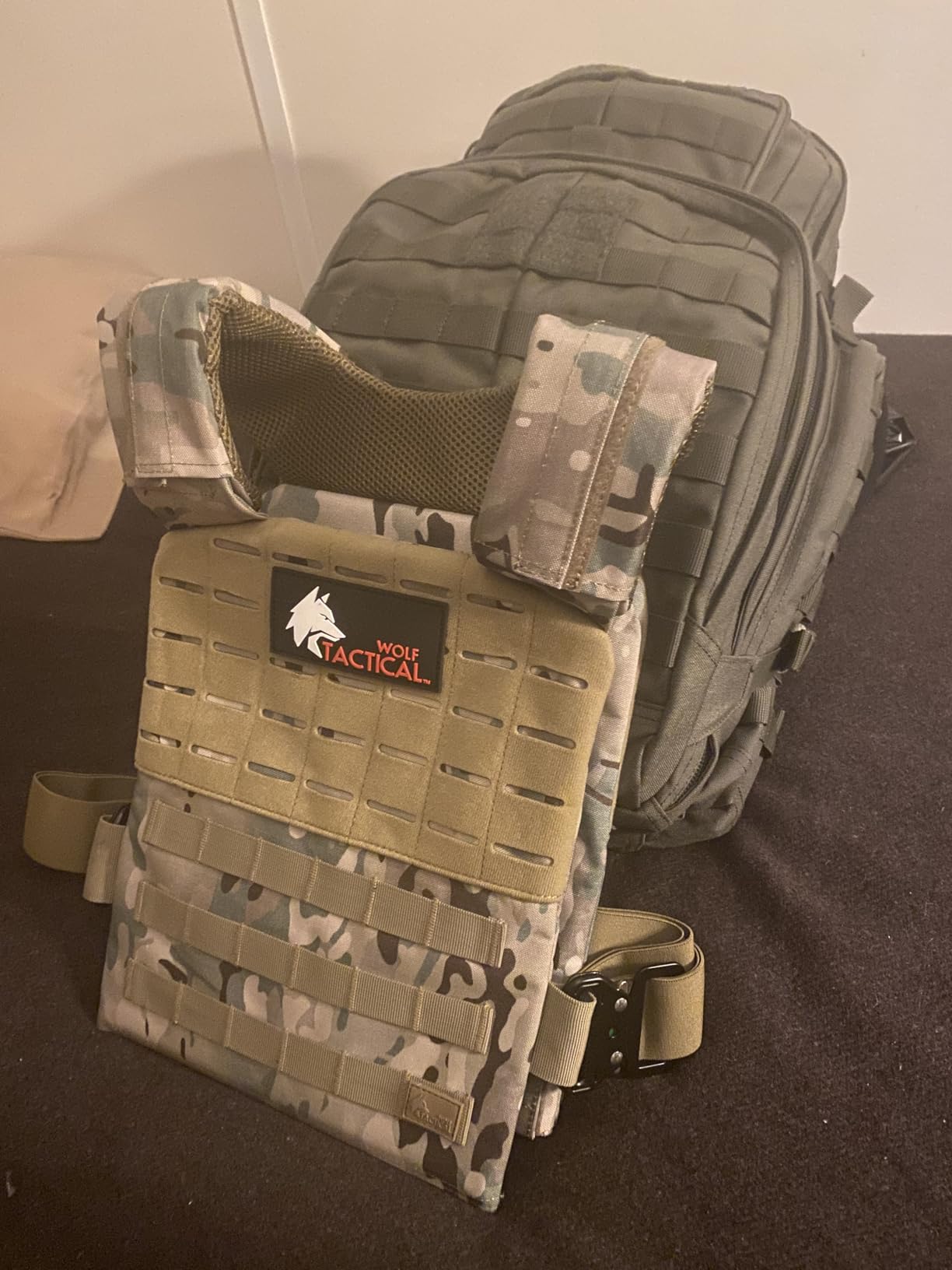 Wolf Tactical Quick-Release Weighted Vest for Men - Workout Vest for Strength Training customer photo 2