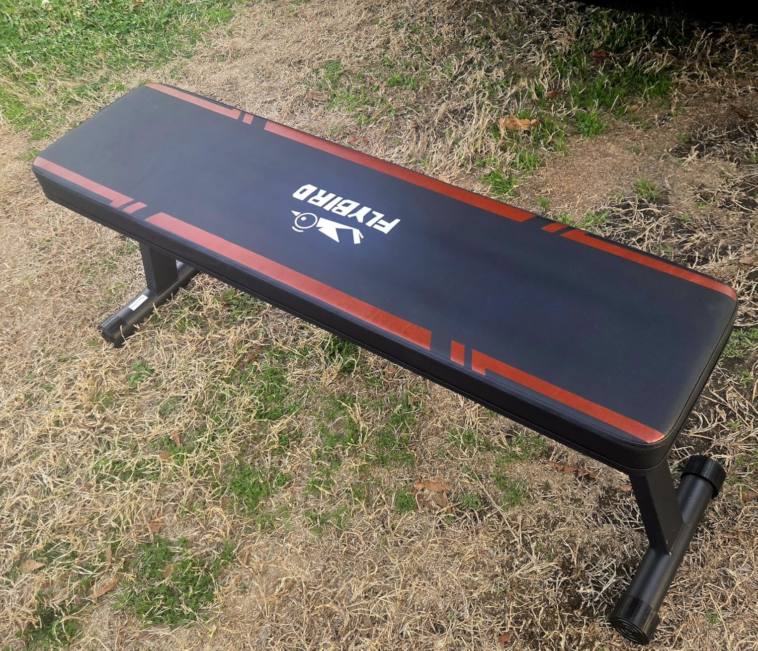 FLYBIRD Foldable Flat Weight Bench for Home Gym, 600/1000 lbs Capacity with Dual Locking for Strength Training, Easy Setup & Storage for Small Apartments customer photo 1