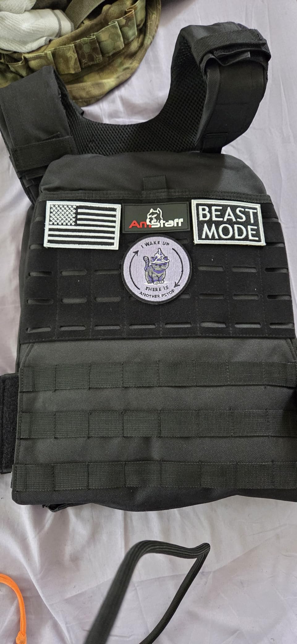 Amstaff Tactical Weighted Vest - Adjustable Weight Vests for Fitness Workouts, Strength and Endurance Training customer photo 2