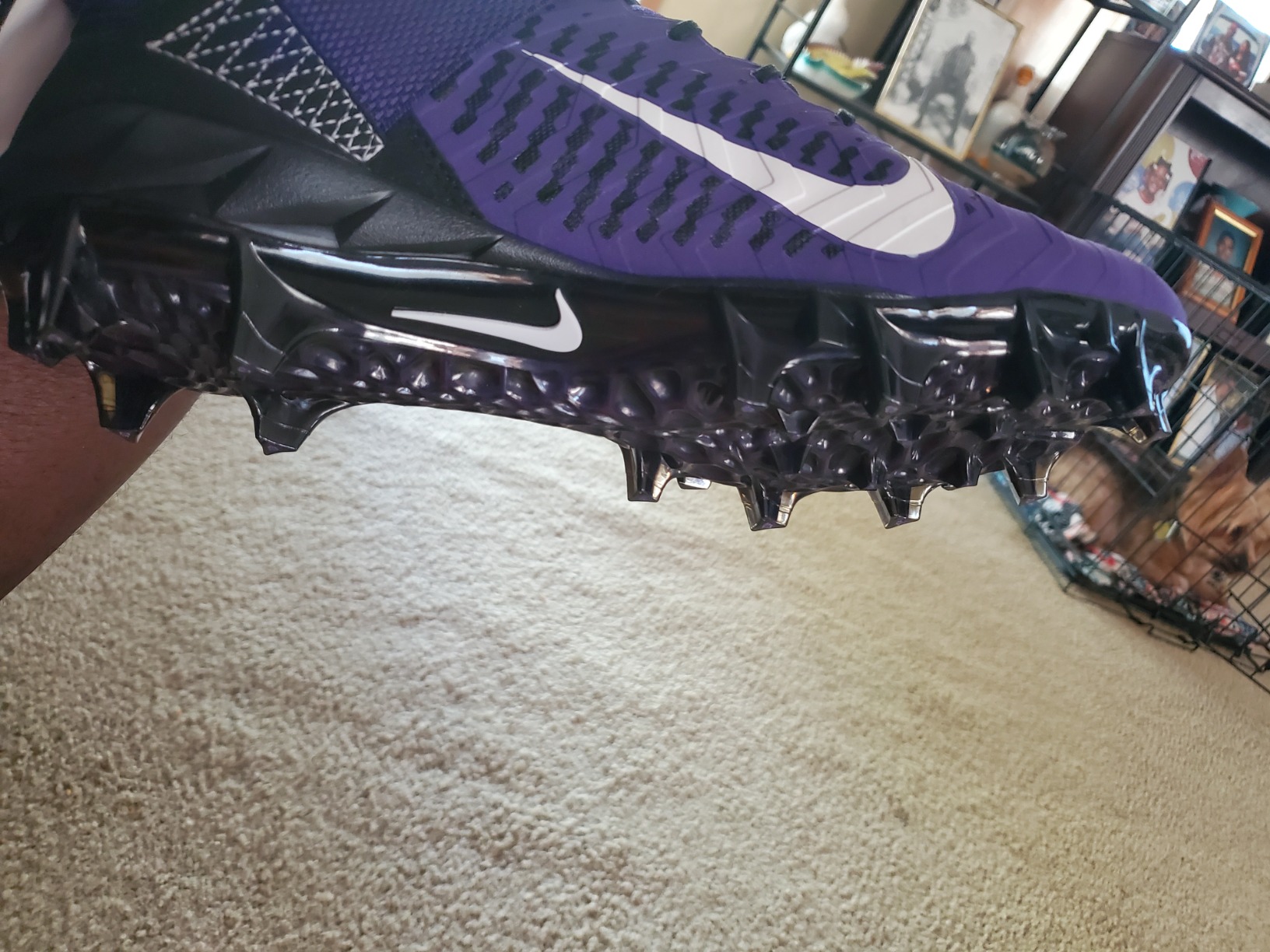 Men's Alpha Menace Pro 3 Football Cleats customer photo 2
