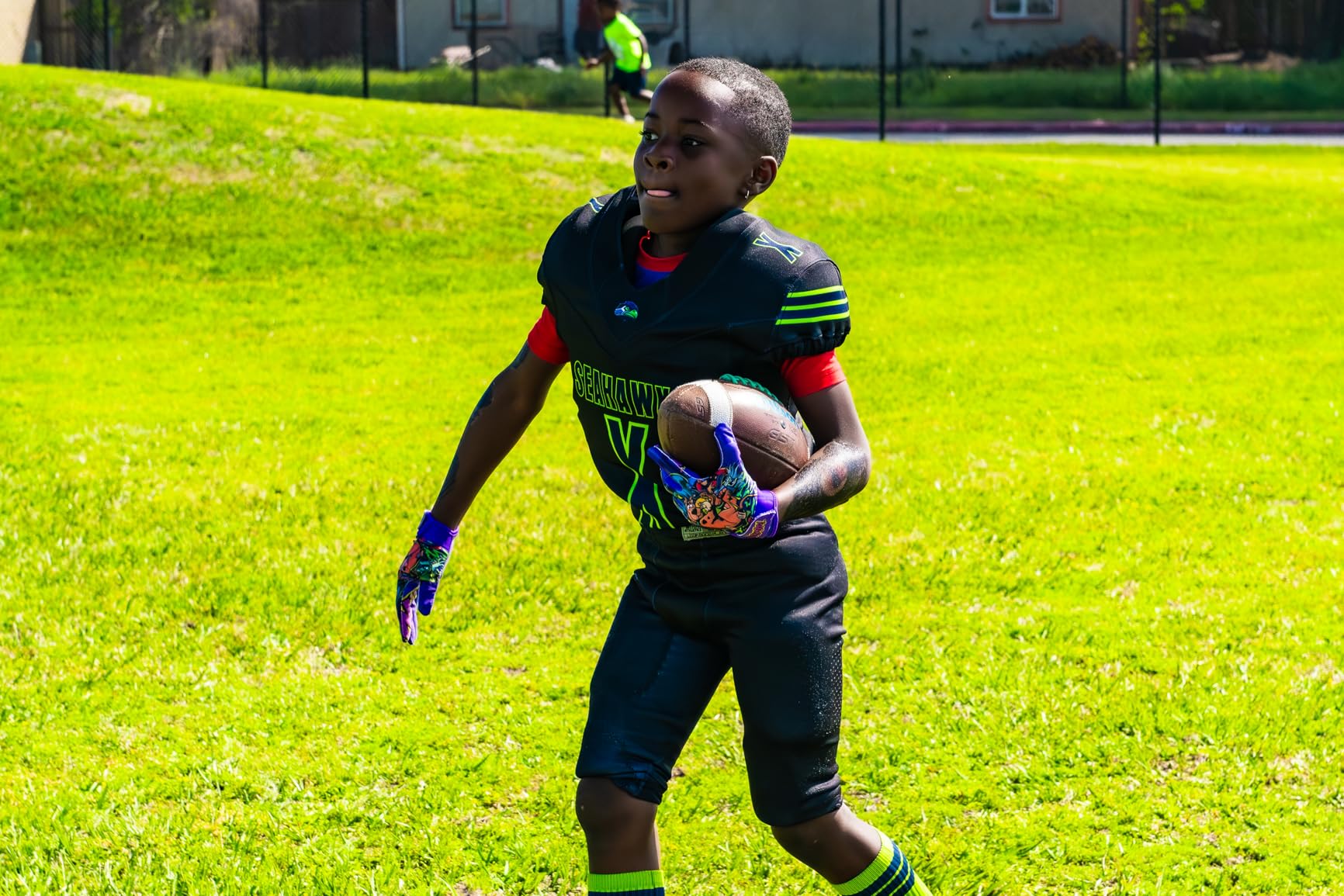 Phenom Elite Football Gloves - VPS1 | Lightweight, Super Sticky Receiver Gloves for Adults & Kids customer photo 2
