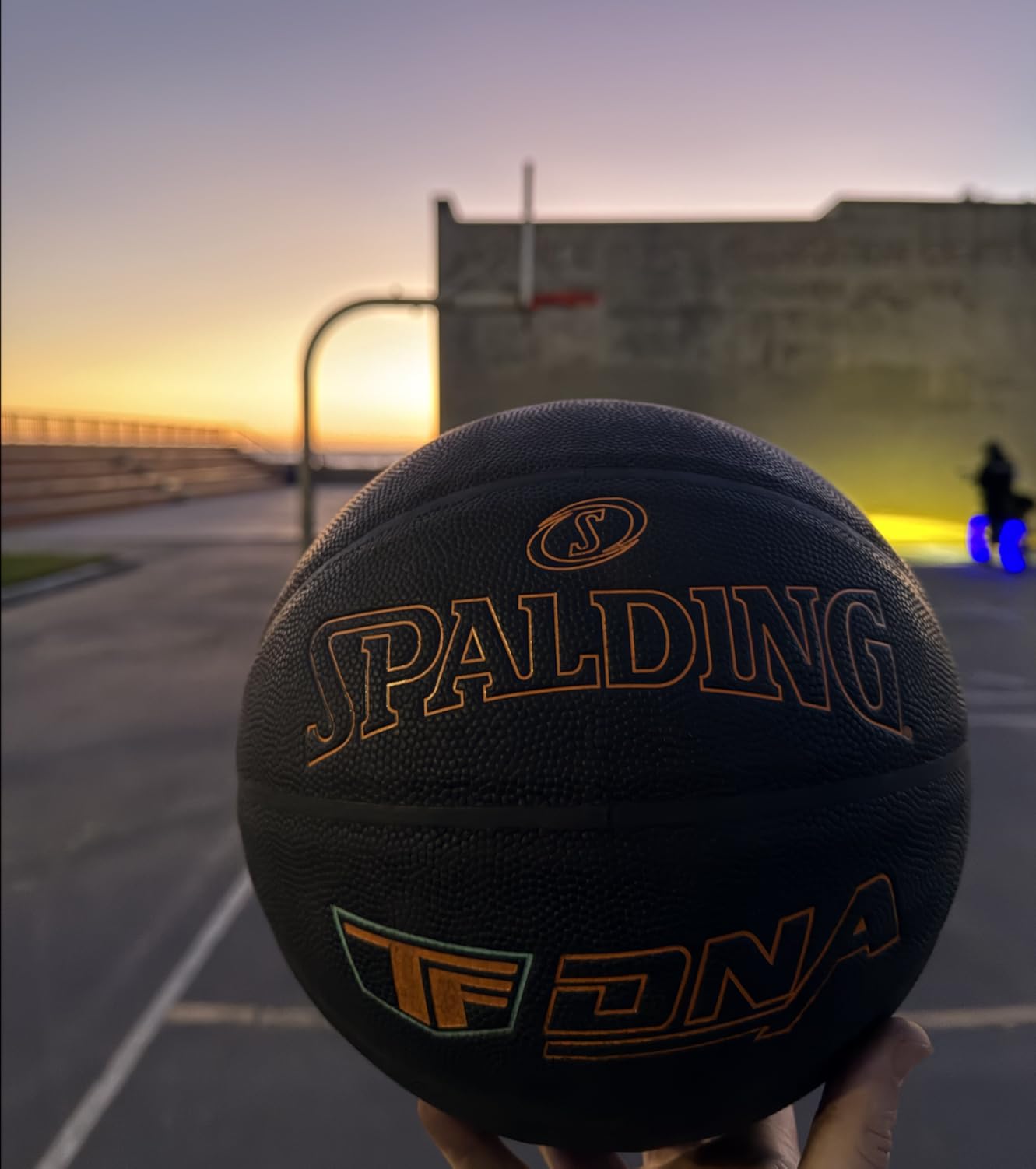 TF DNA Smart Basketball with Training App & 1-Year Subscription, Indoor/Outdoor Basketball, Tracks Shooting Performance & Training Metrics customer photo 2