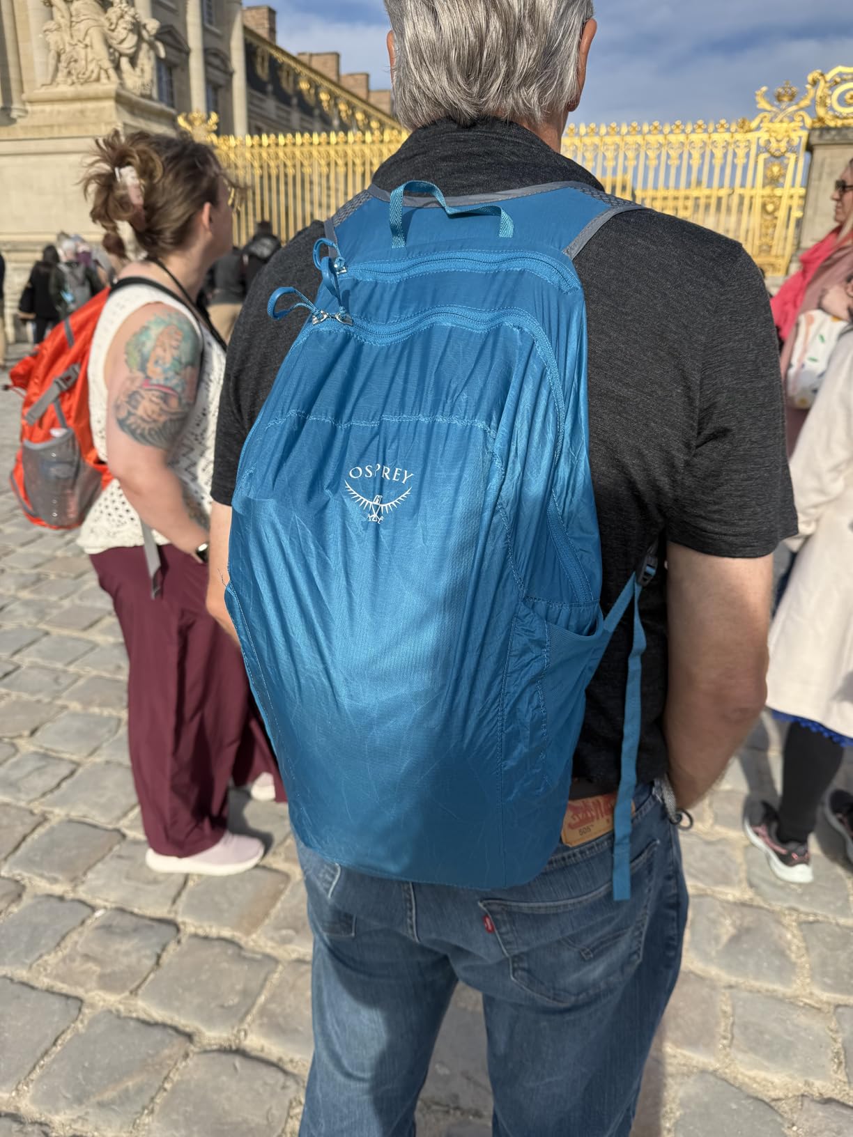 Osprey Ultralight Collapsible Stuff Pack - Lightweight, Packable Travel Backpack -- Extra Bag For Travel and Every Day -- 18 L Capacity Daypack to Expand Luggage, Black customer photo 2