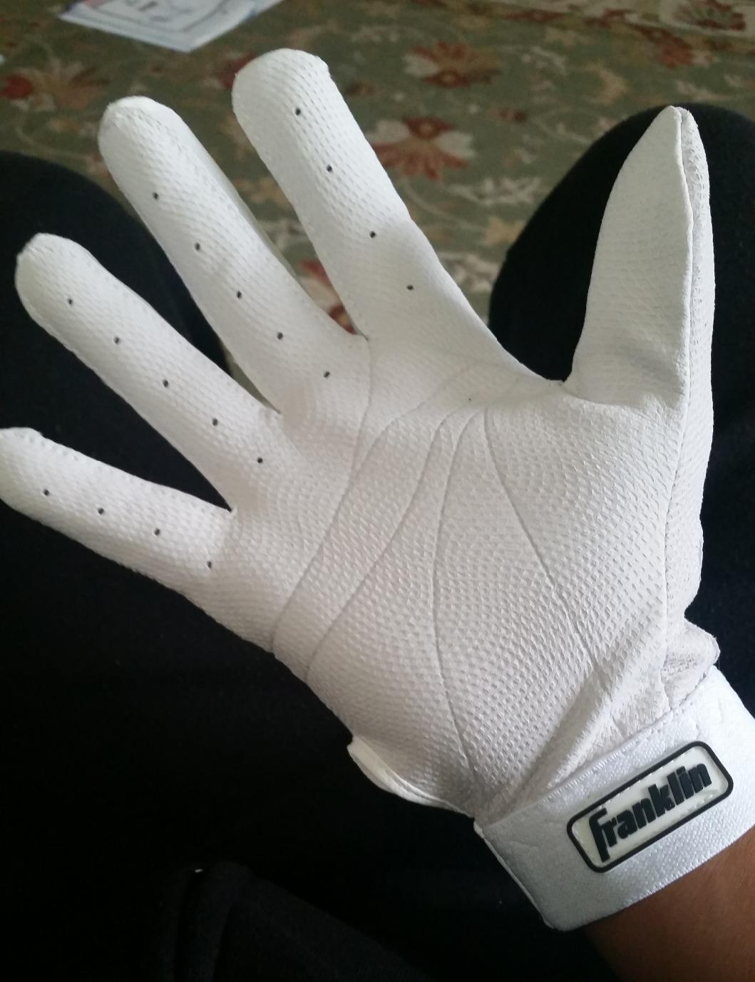Franklin Sports MLB Batting Gloves - Neo Classic II - Adult Batting Gloves Pair - Baseball + Softball customer photo 2
