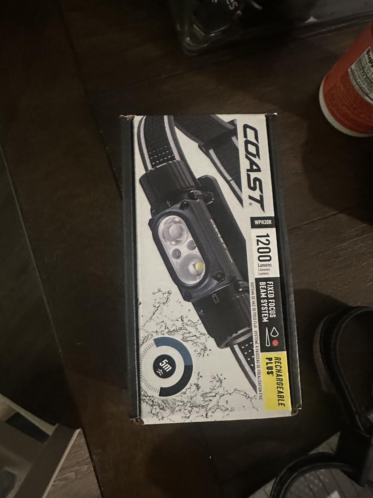 Coast WPH30R 1500 Lumen Waterproof Ultra Bright IP68 USB Rechargeable-Dual Power Headlamp, 5 Modes with Spot and Flood Beams customer photo 2