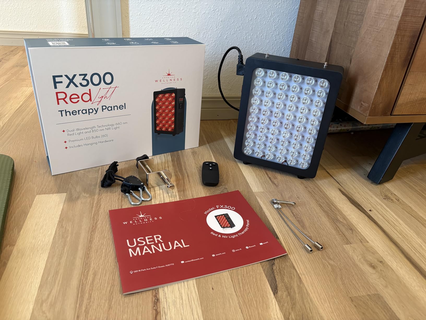 FSA Red Light Therapy for Body & Face - 660nm & 850nm Near Infrared Red Light Therapy Panel for Skin, Muscles & Recovery - Full-Body LED Light Therapy Device with Stand HSA customer photo 2