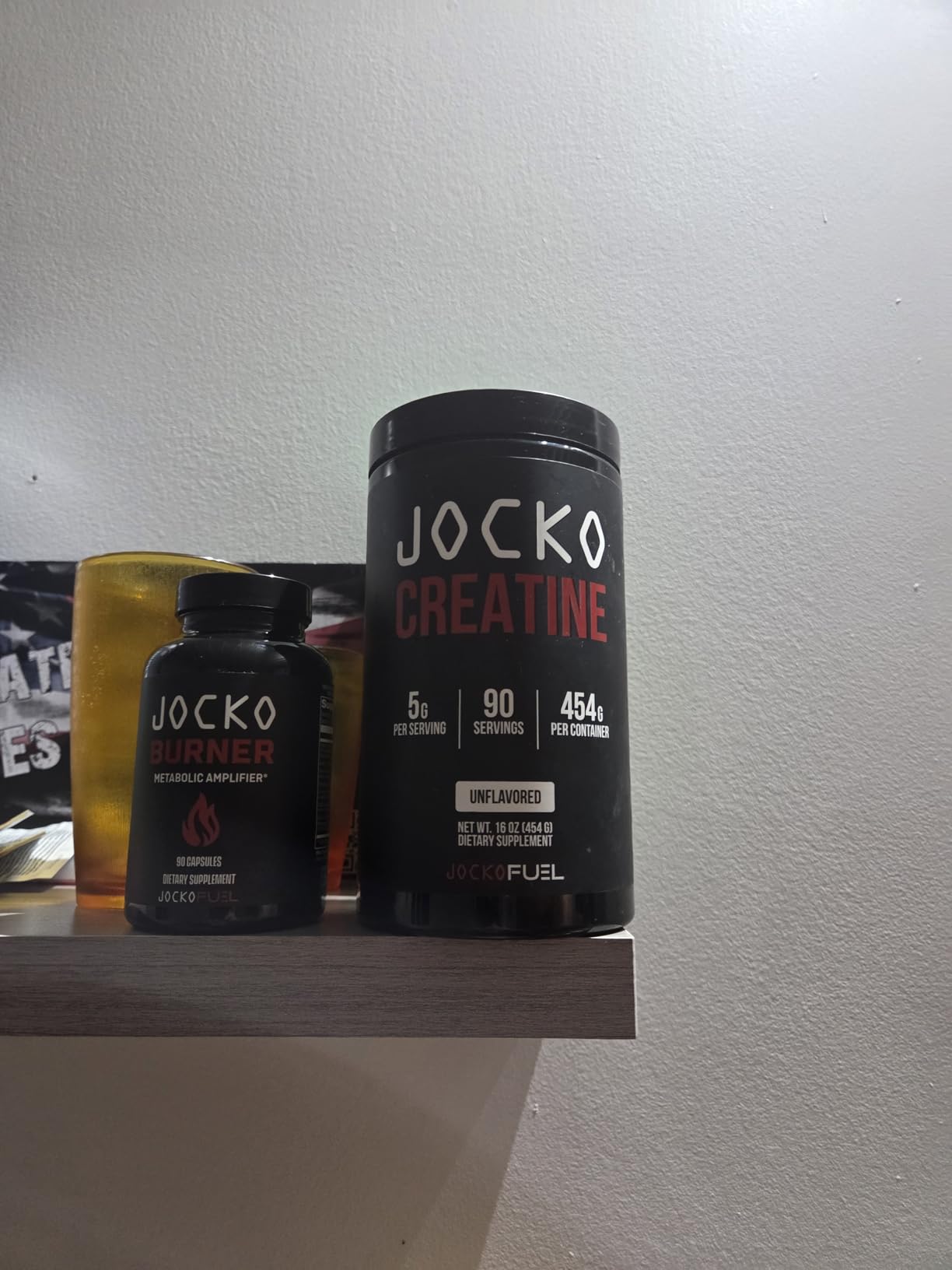 Jocko Fuel Creatine Monohydrate, Pure Micronized Powder for Men & Women, Supports Muscle Growth, Strength, Recovery & Cognition, Unflavored, 450 Grams, 90 Servings customer photo 2