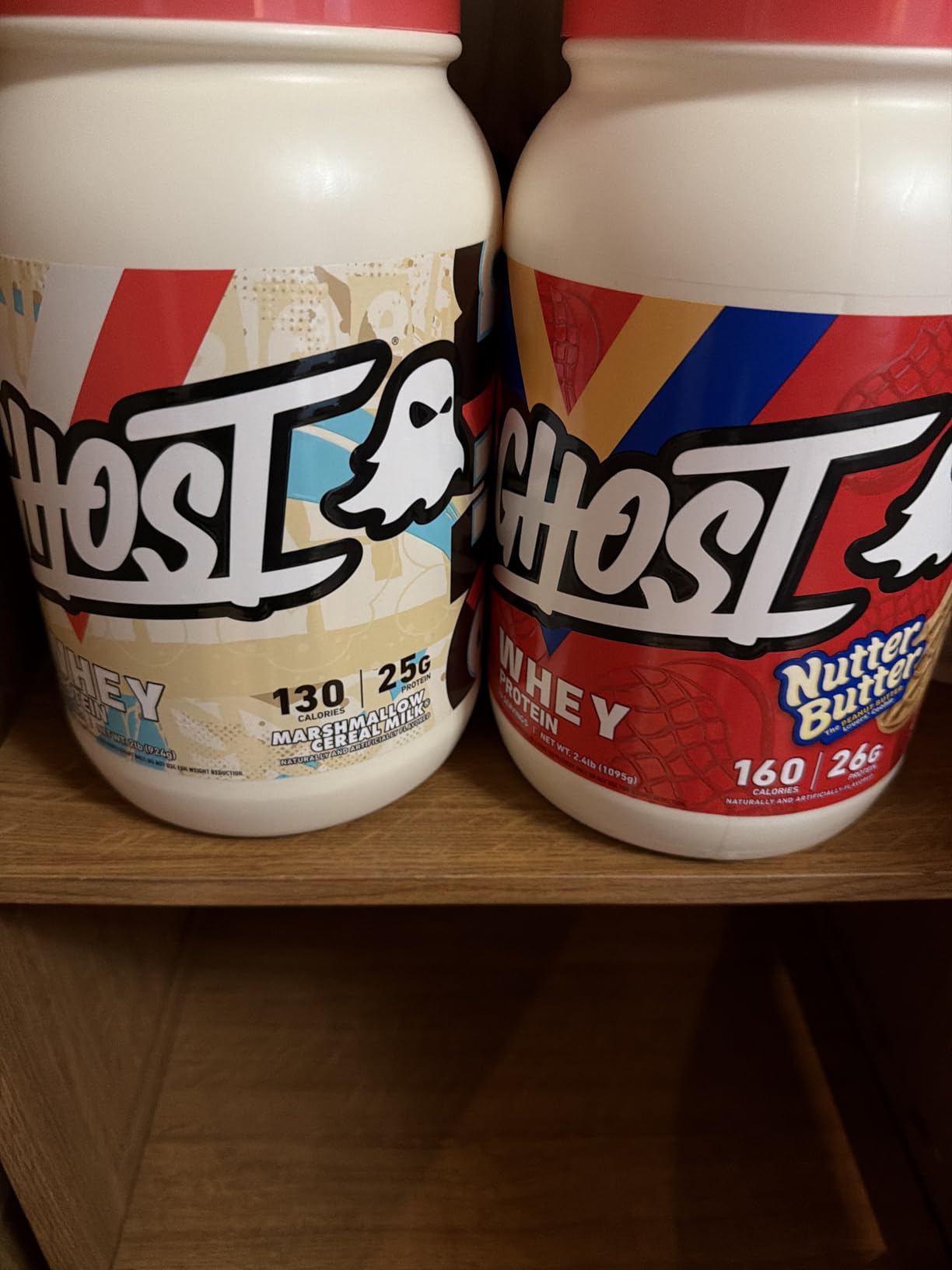 Ghost Whey Protein Powder, Cinnabon - 2LB, 25G of Protein - Cinnamon Roll Flavored Isolate, Concentrate & Hydrolyzed Whey Protein Blend - Post Workout Shakes - Soy & Gluten Free customer photo 1