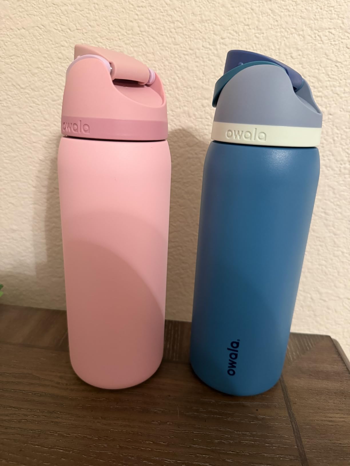 Owala FreeSip Insulated Stainless Steel Water Bottle with Straw, BPA-Free Sports Water Bottle, Great for Travel, 24 Oz, Denim customer photo 2
