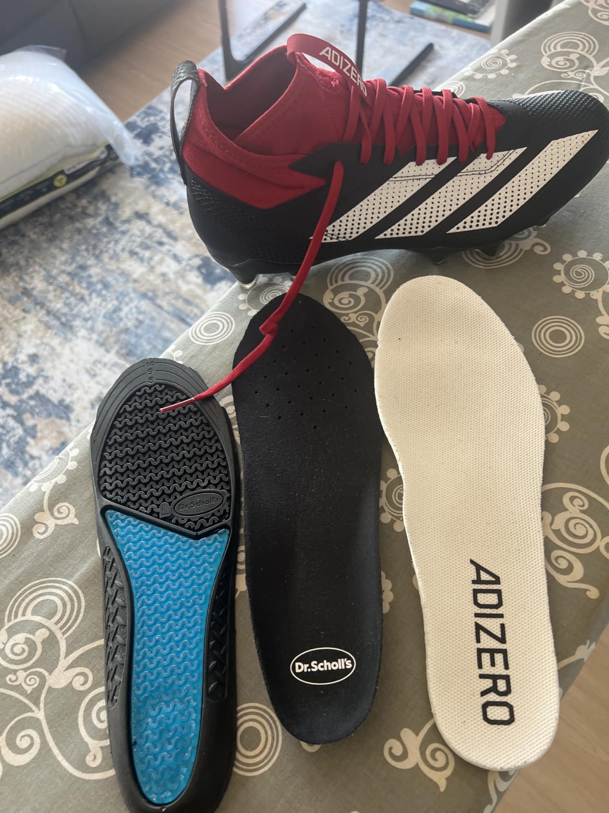 Unisex Adult Adizero Impact American Football Shoes customer photo 1