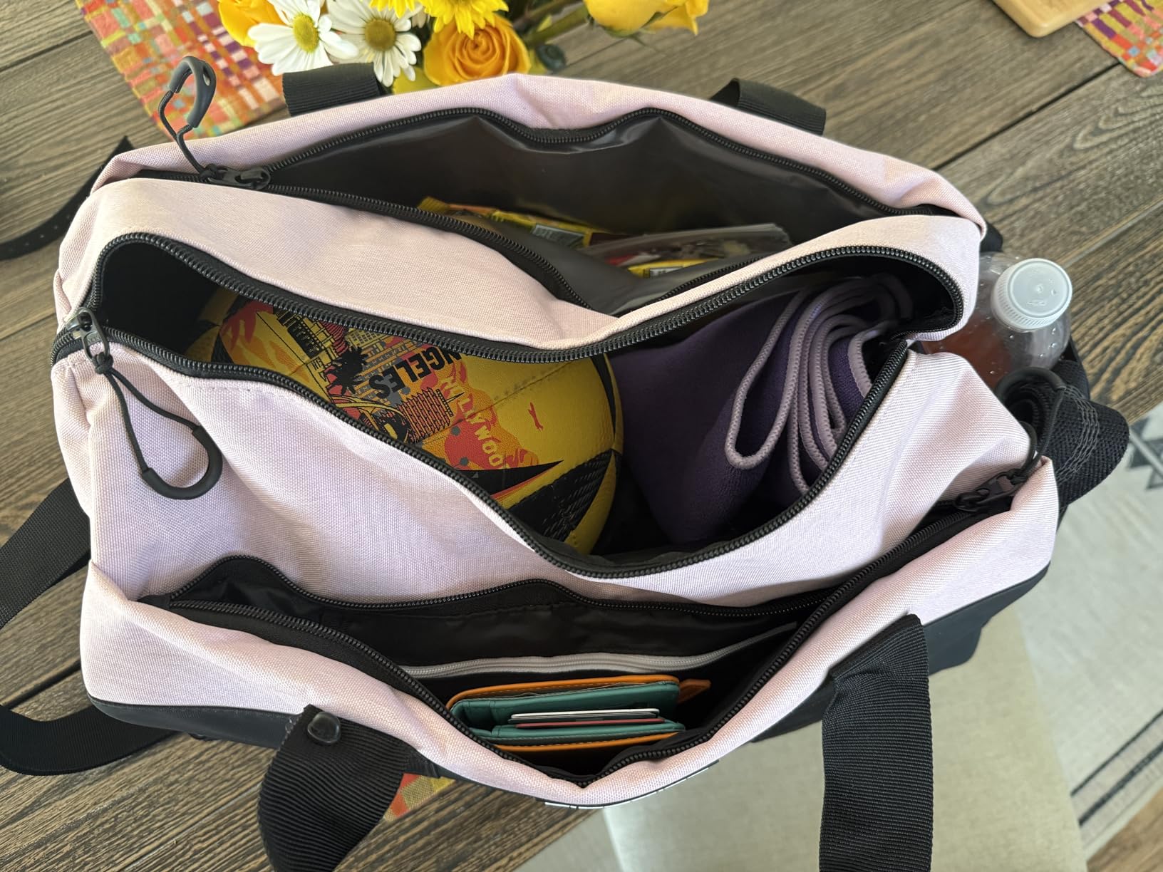 Gym Bag V2 for Men and Women with Shoe & Wet Compartment - Duffle Bag for Travel, Sports, Fitness and Workout customer photo 2