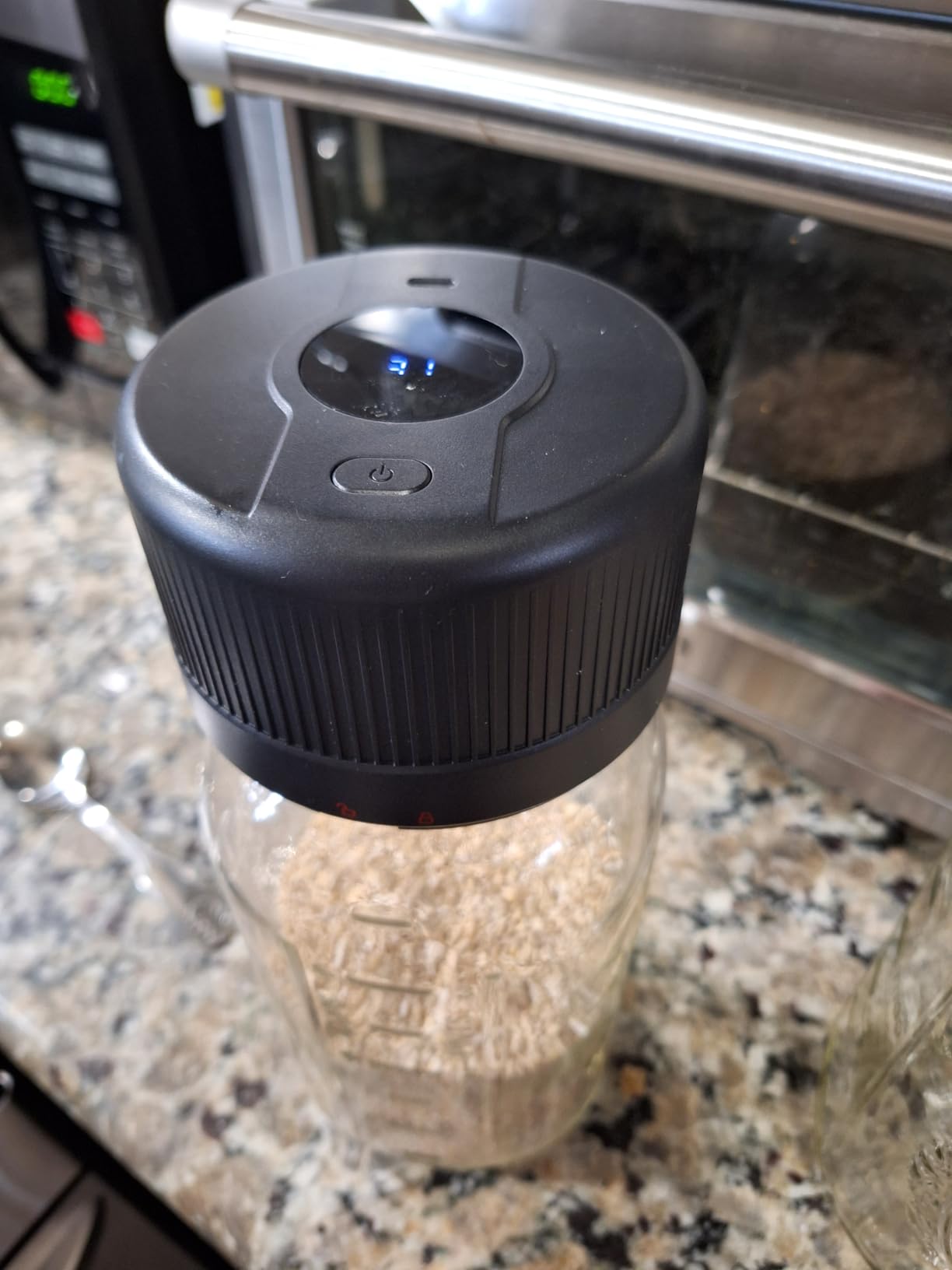 Wothfav Mason Jar Vacuum Sealer Kit, Electric Sealer for Wide & Regular Mouth Mason Jars customer photo 1