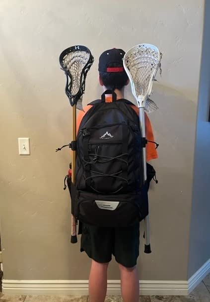 GoHimal Lacrosse Bag Extra Large Lacrosse Backpack with Two Stick Holder customer photo 1