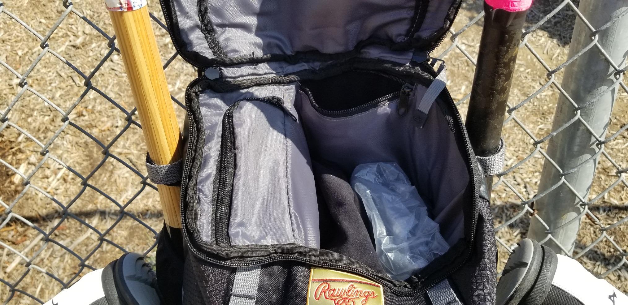 Rawlings Gold Collection Backpack Equipment Bag | Baseball/Softball | Multiple Colors customer photo 1