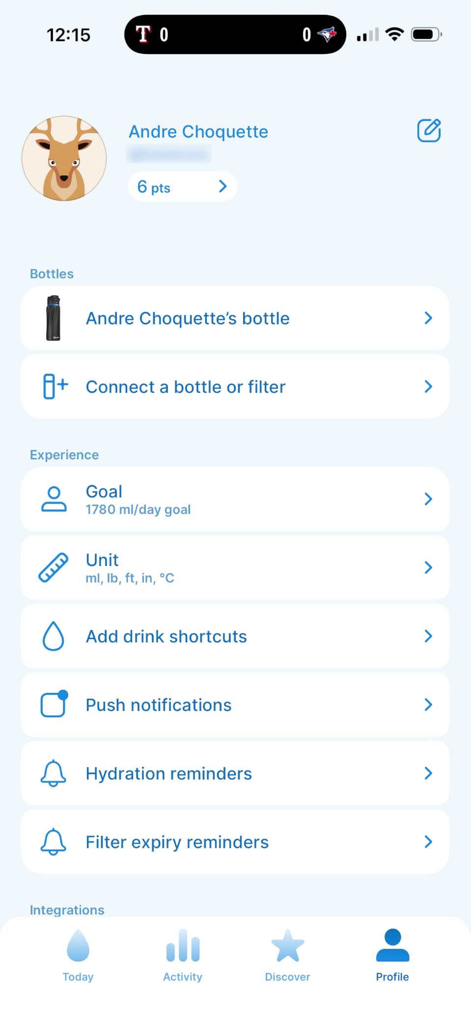 BOOST Smart Water Bottle with Reminder & Tracker, Double Wall Vacuum Insulated Bottles Stainless Steel, 32oz BPA-Free Wide Mouth for School, Gym, Office customer photo 2