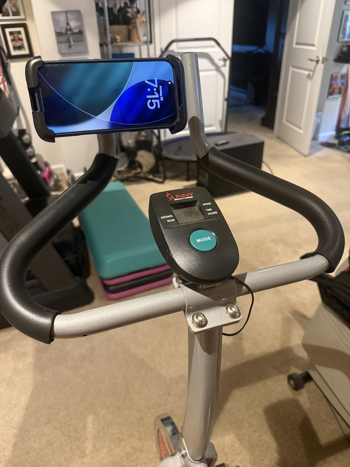 LISEN Bike Phone Holder, Super Easy Install Motorcycle Phone Mount, Bicycle Handlebar Holder Mount customer photo 1