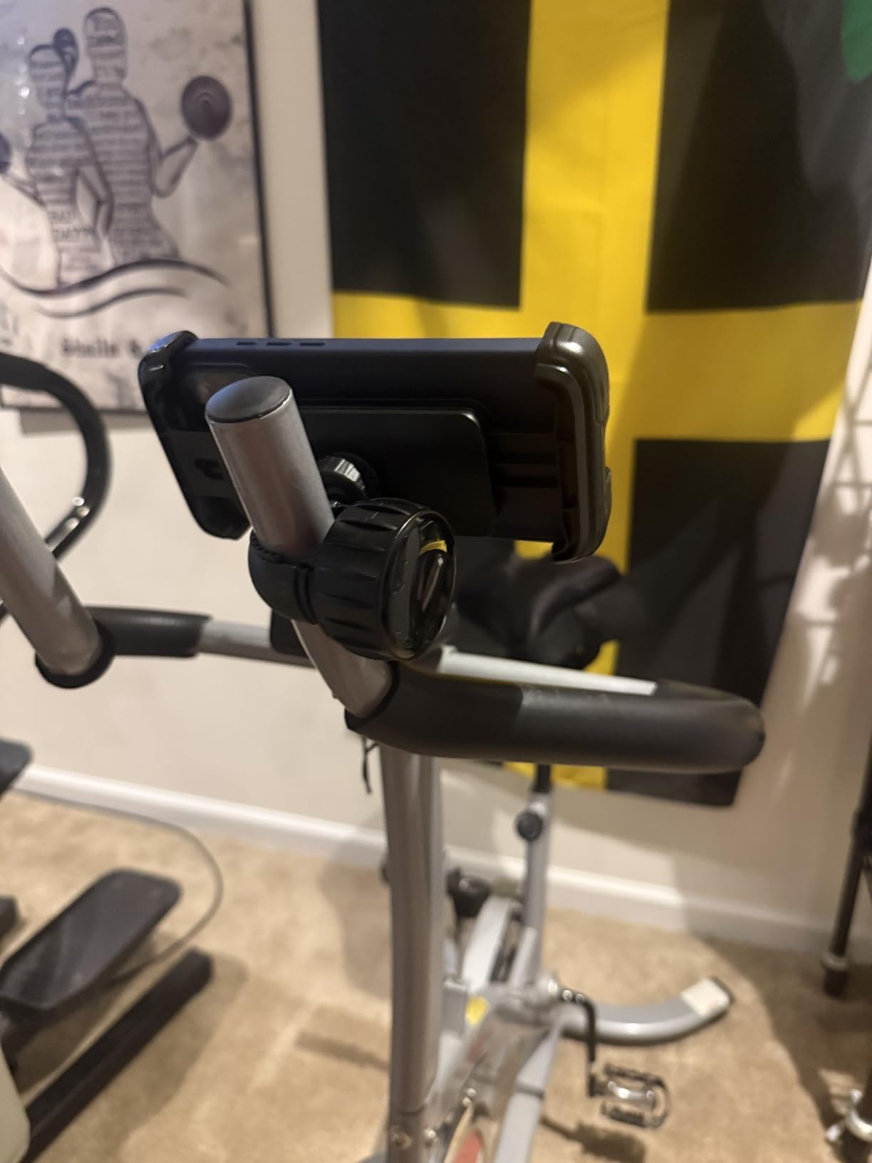 LISEN Bike Phone Holder, Super Easy Install Motorcycle Phone Mount, Bicycle Handlebar Holder Mount customer photo 2
