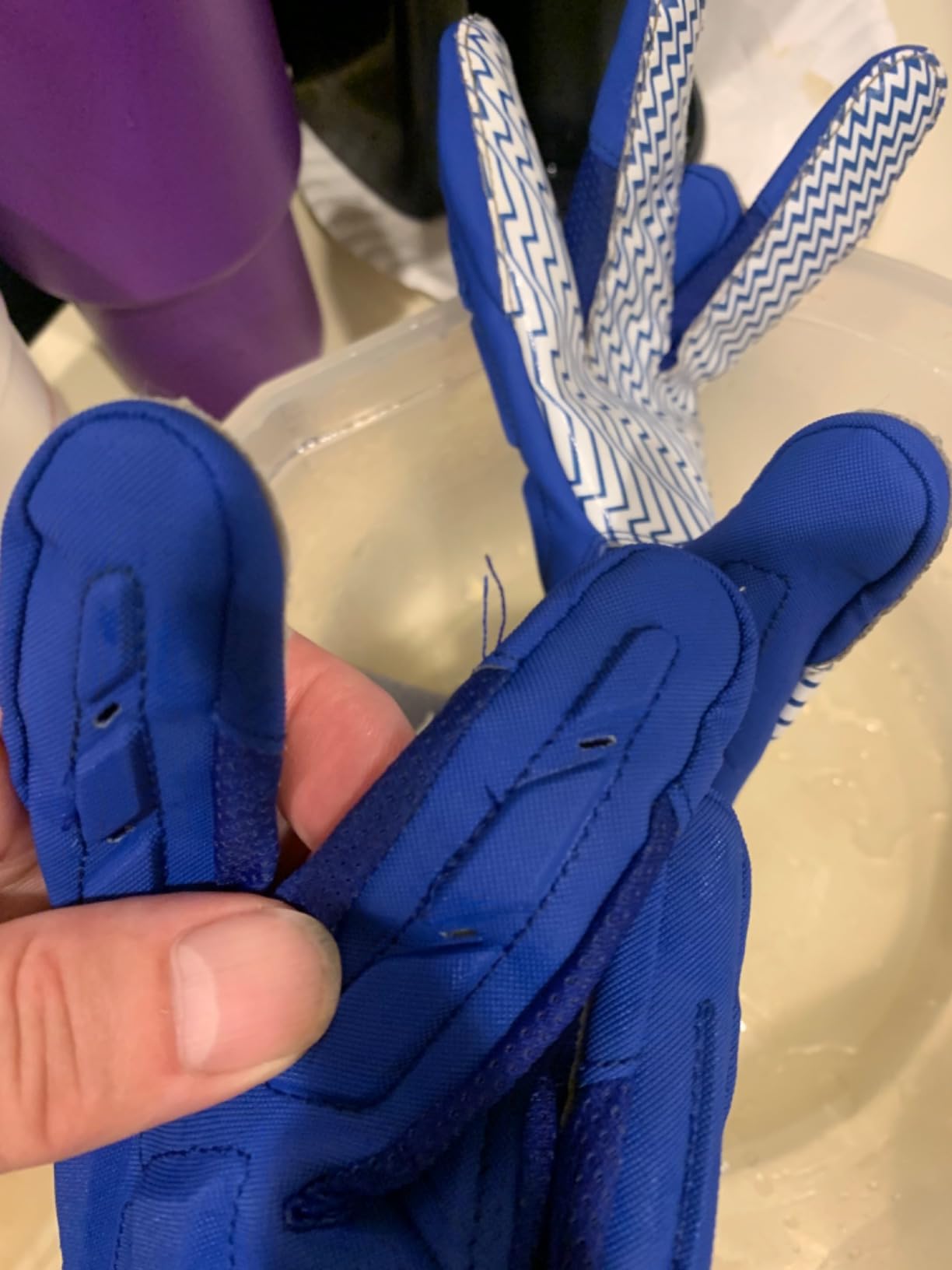 Nike D-Tack 7.0 Lineman Football Gloves customer photo 2